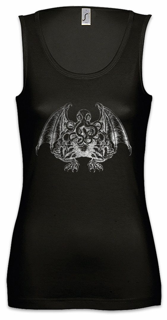 Tanktop Cthulhu V Ärmelloses Damen T-Shirt Call Monster Horror Arkham H. P.