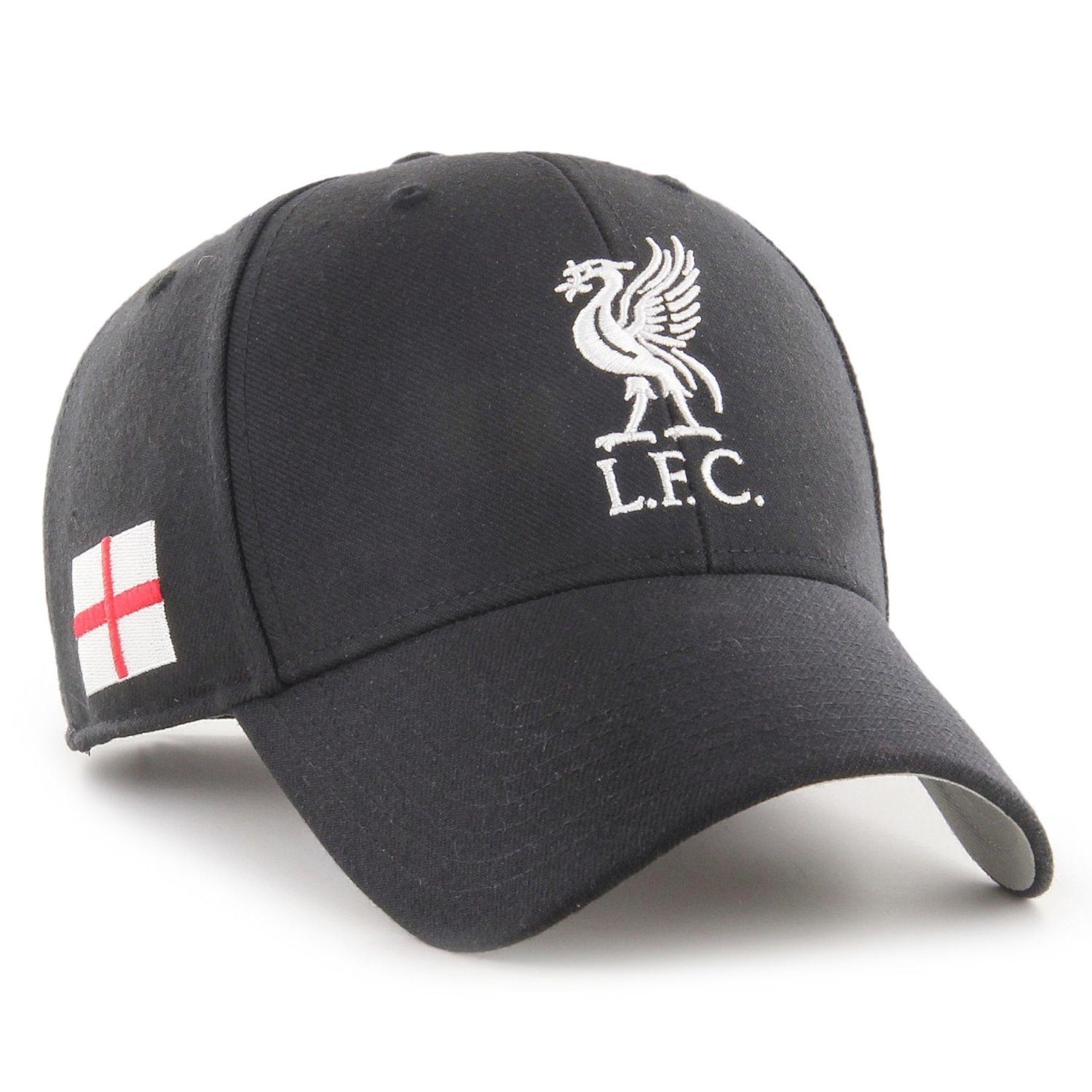 x27;47 Brand Trucker Cap Relaxed Liverpool England Flagge Fit FC