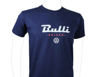 VW Collection by BRISA T-Shirt VW Bulli T-Shirt mit Bulli Driver Motiv lizenzierter Druck