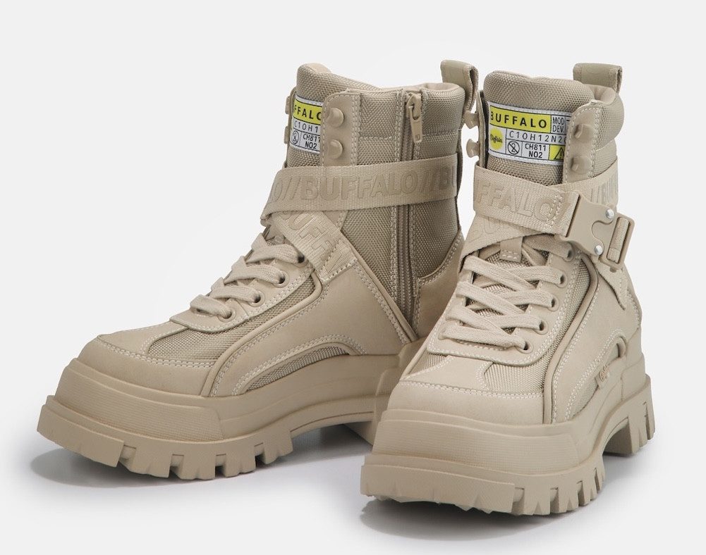 Buffalo Aspha Com1 Vegan Winterboots Schnürstiefelette, Plateauboots mit In günstig online kaufen