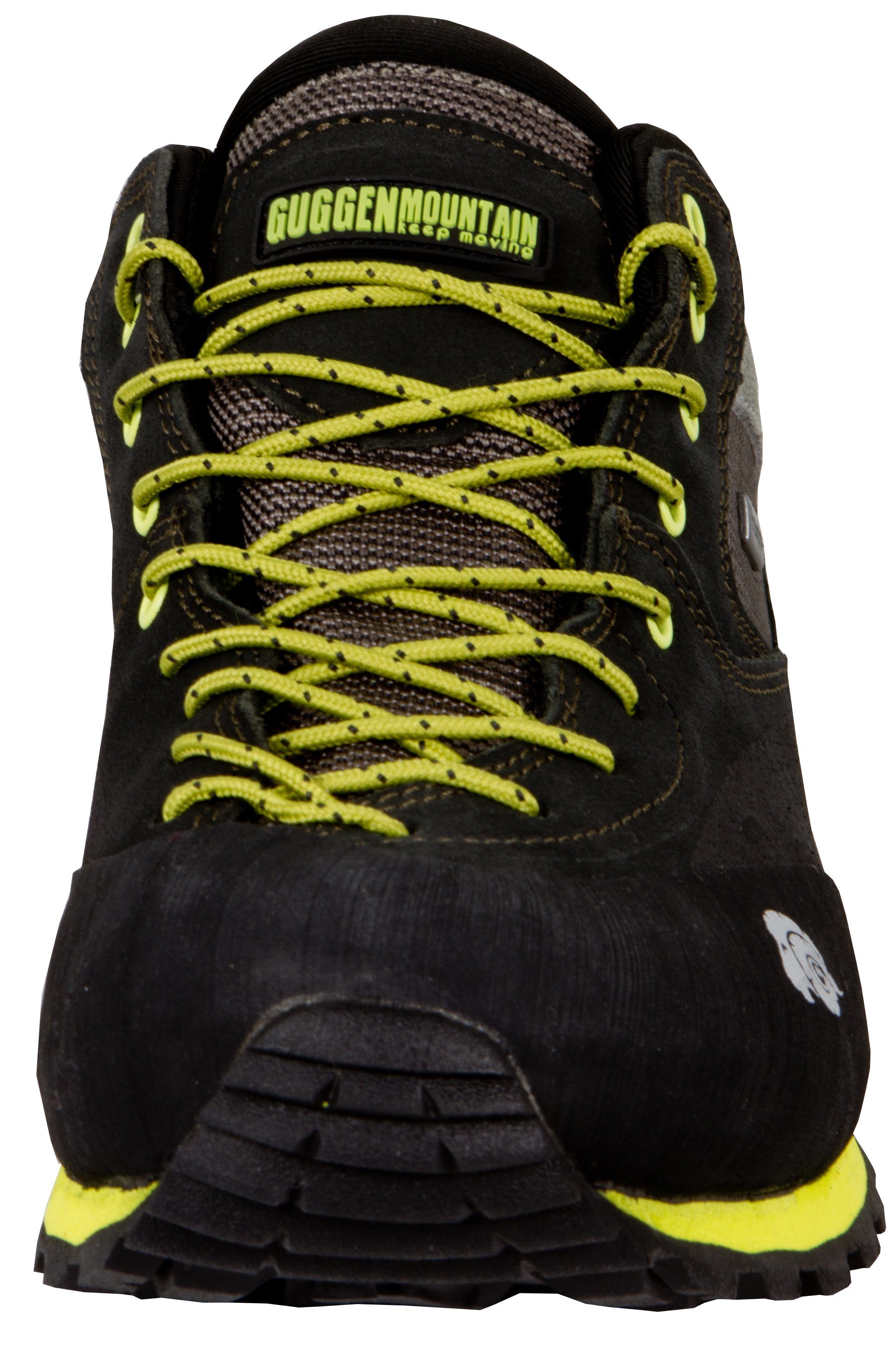 GUGGEN Mountain Trekkingschuh Wanderschuh Herren Zustiegschuh PT022 Gelb Ou günstig online kaufen