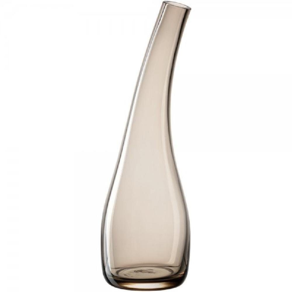 LEONARDO Dekovase LEONARDO Vase Luminosa Glas Taupe (30cm)