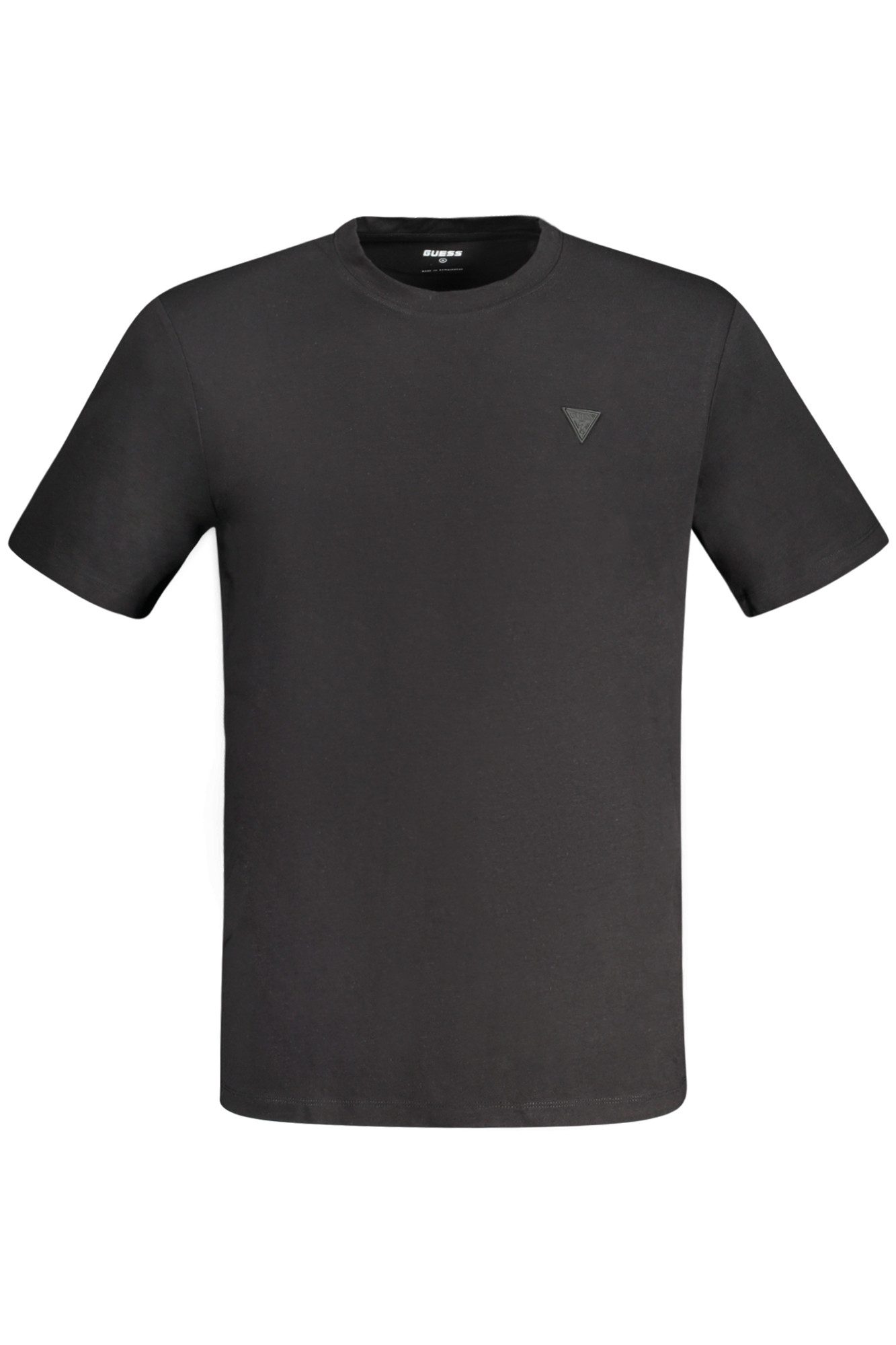 GUESS JEANS T-Shirt Trendiges Herren T-Shirt Schwarz mit Logo und