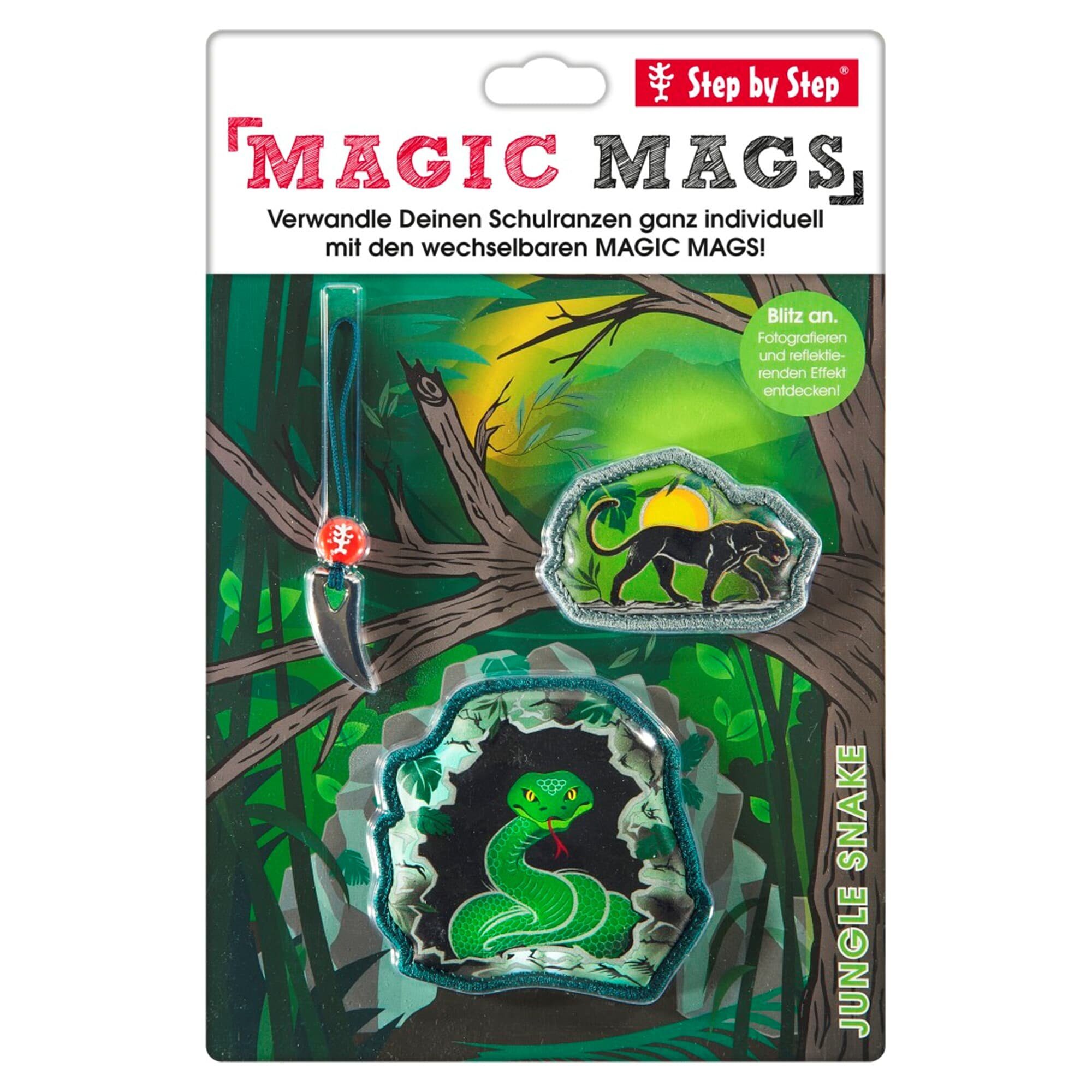 by Step Schulranzen Naga MAGS Jungle Step Snake MAGIC