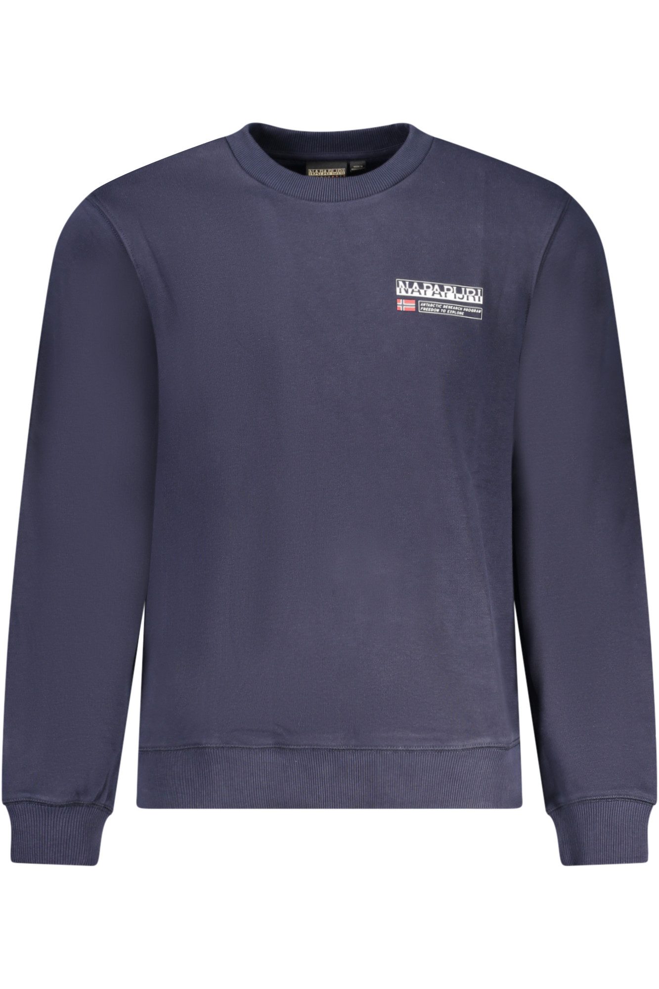 Napapijri Sweatshirt Stilvolles Herren Sweatshirt Blau - Rundhals