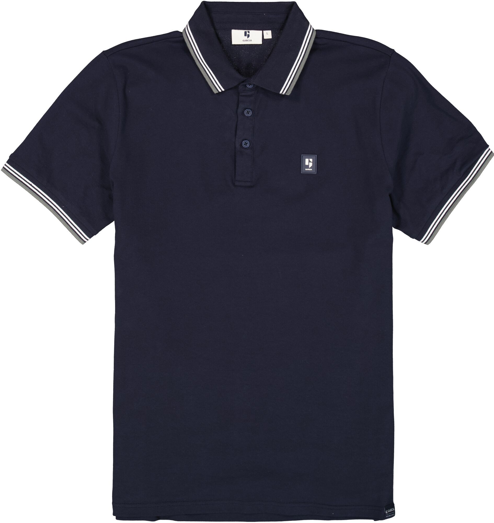Garcia Poloshirt Garcia Herren Poloshirt - dunkelblau (1-tlg)