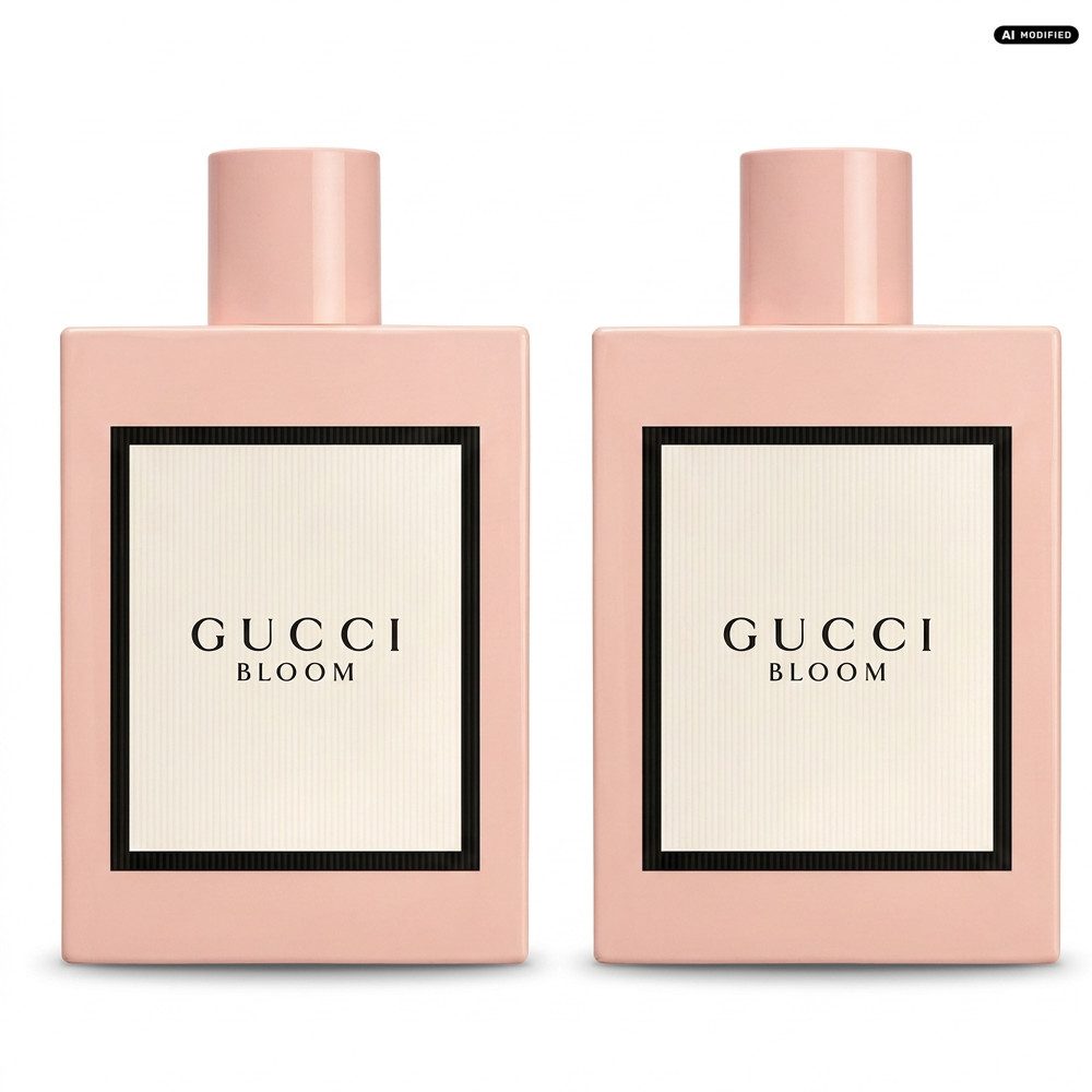 GUCCI Eau de Parfum GUCCI Bloom Eau de Parfum 2er Set, 1-tlg., Praktisches 2er Set für Vorrat und Mehrfachnutzung