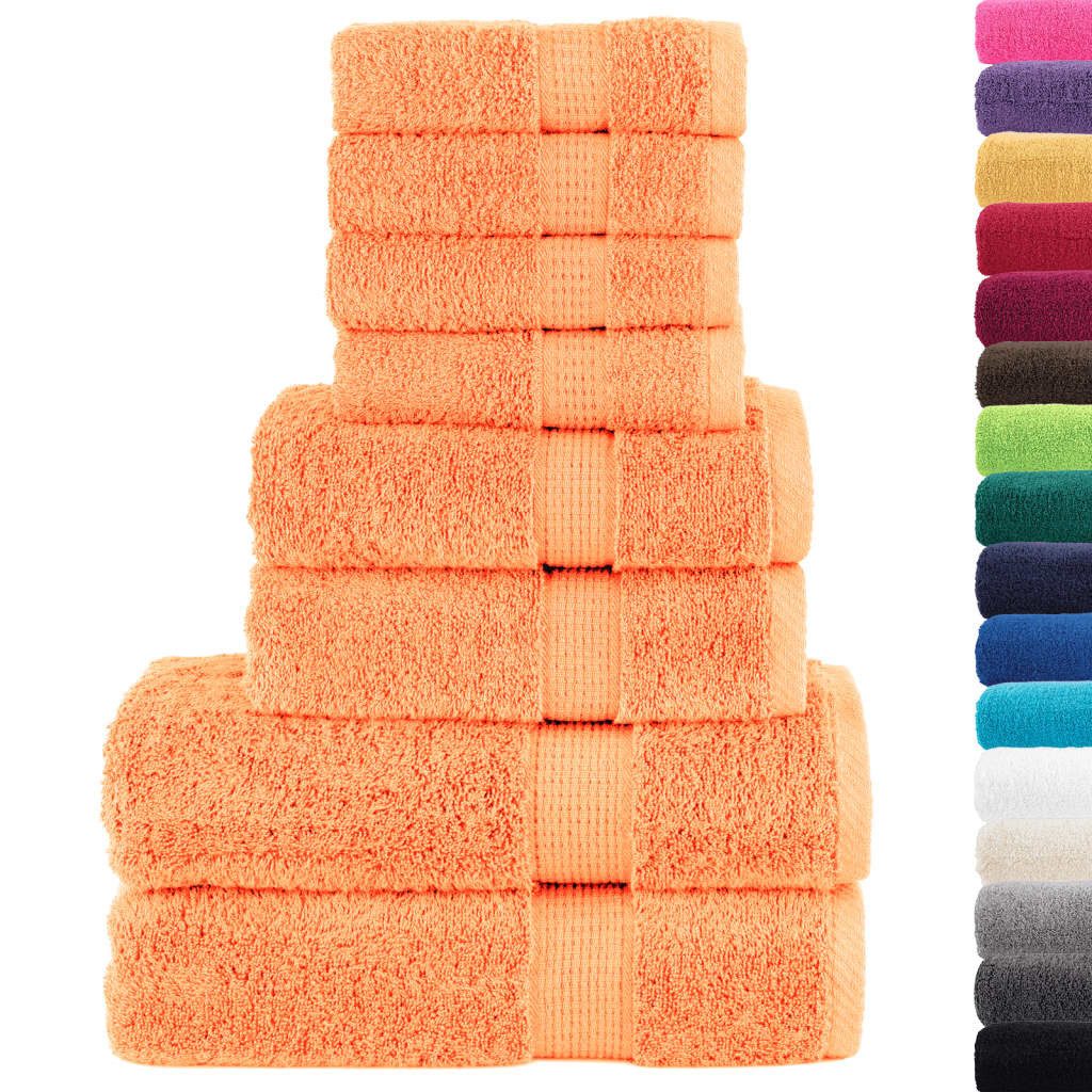 vidaXL Handtuch 8 tlg. Premium-Handtuch-Set SOLUND günstig online kaufen