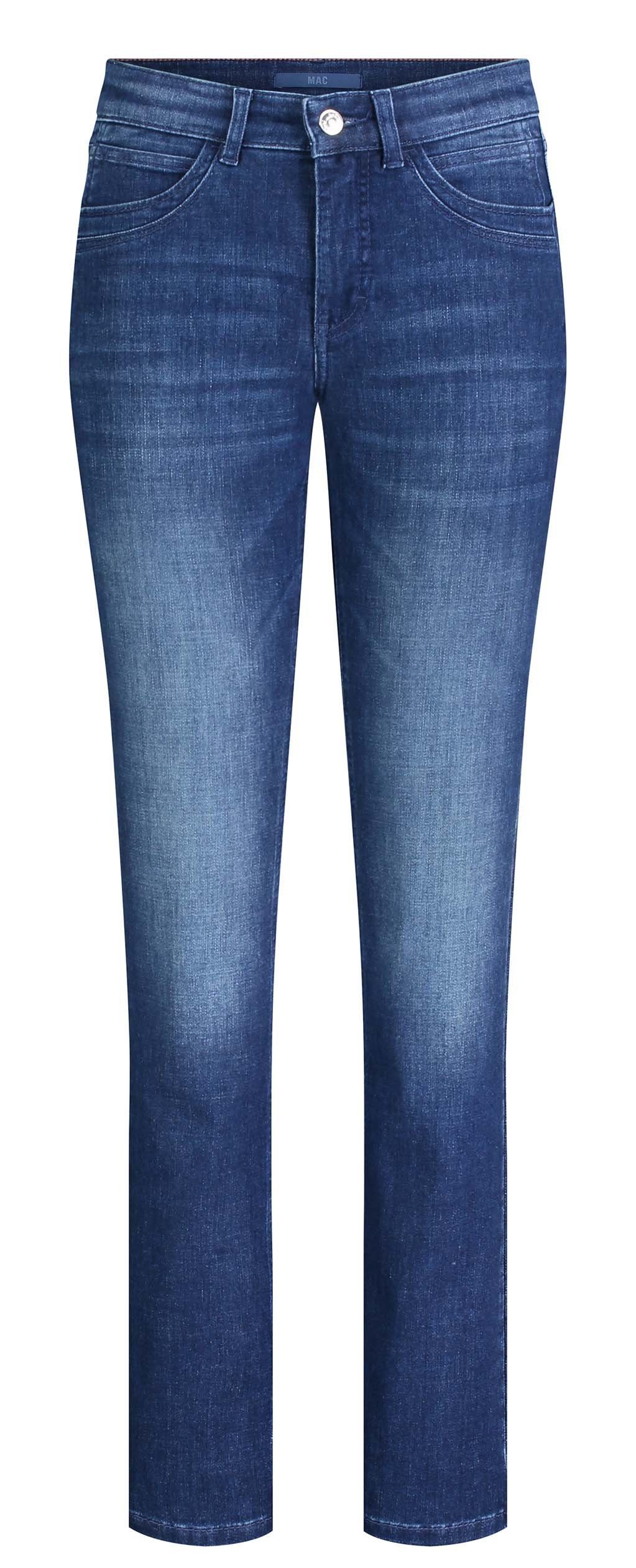 Stretch-Jeans MAC ANGELA blue used wash 5268-90-0389L D692