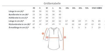 Ital-Design Klassische Bluse Damen Elegant Lagenlook Chiffon Bluse in Weiß