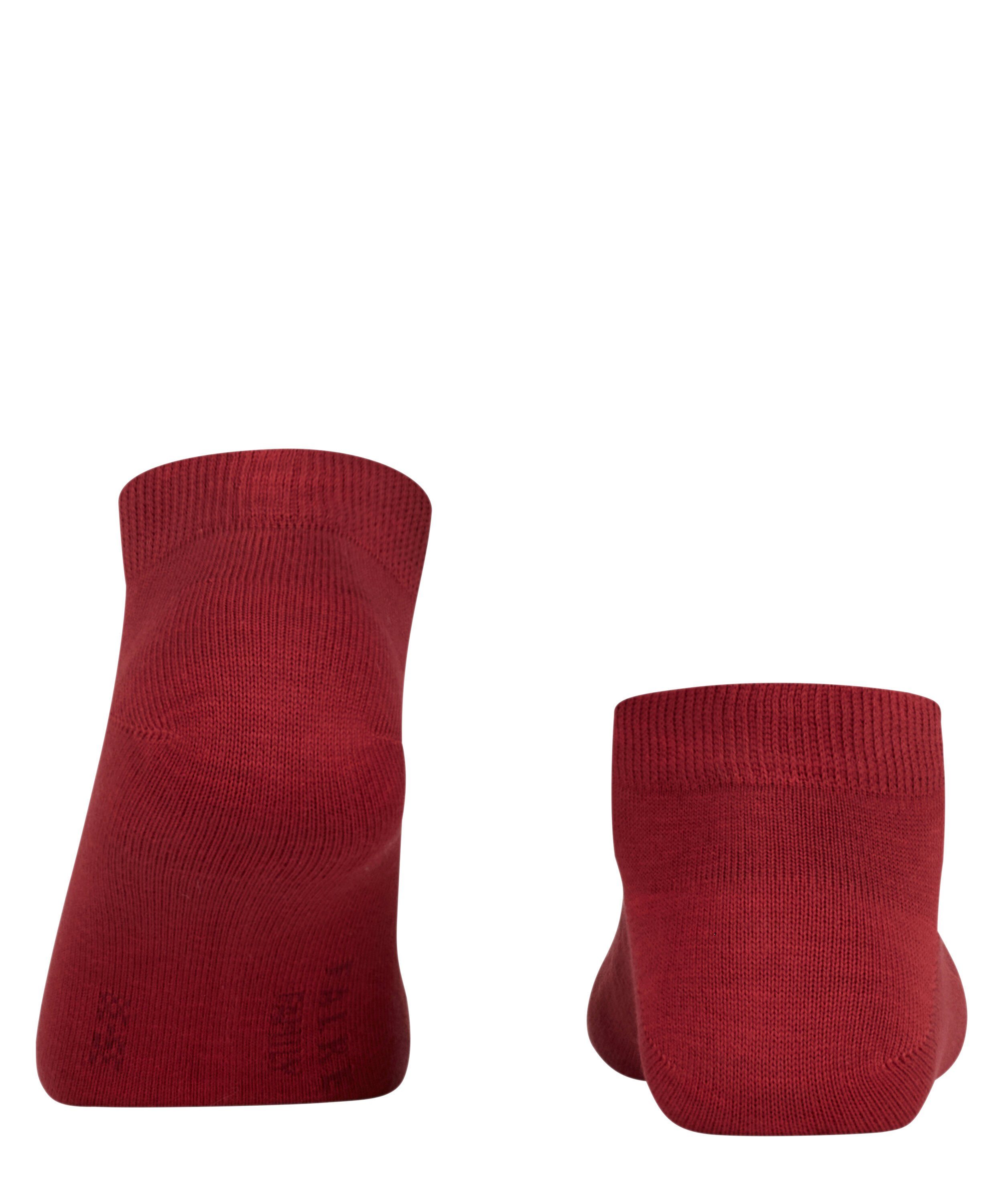 FALKE Sneakersocken Family (1-Paar) Baumwolle mit nachhaltiger (8228) scarlet