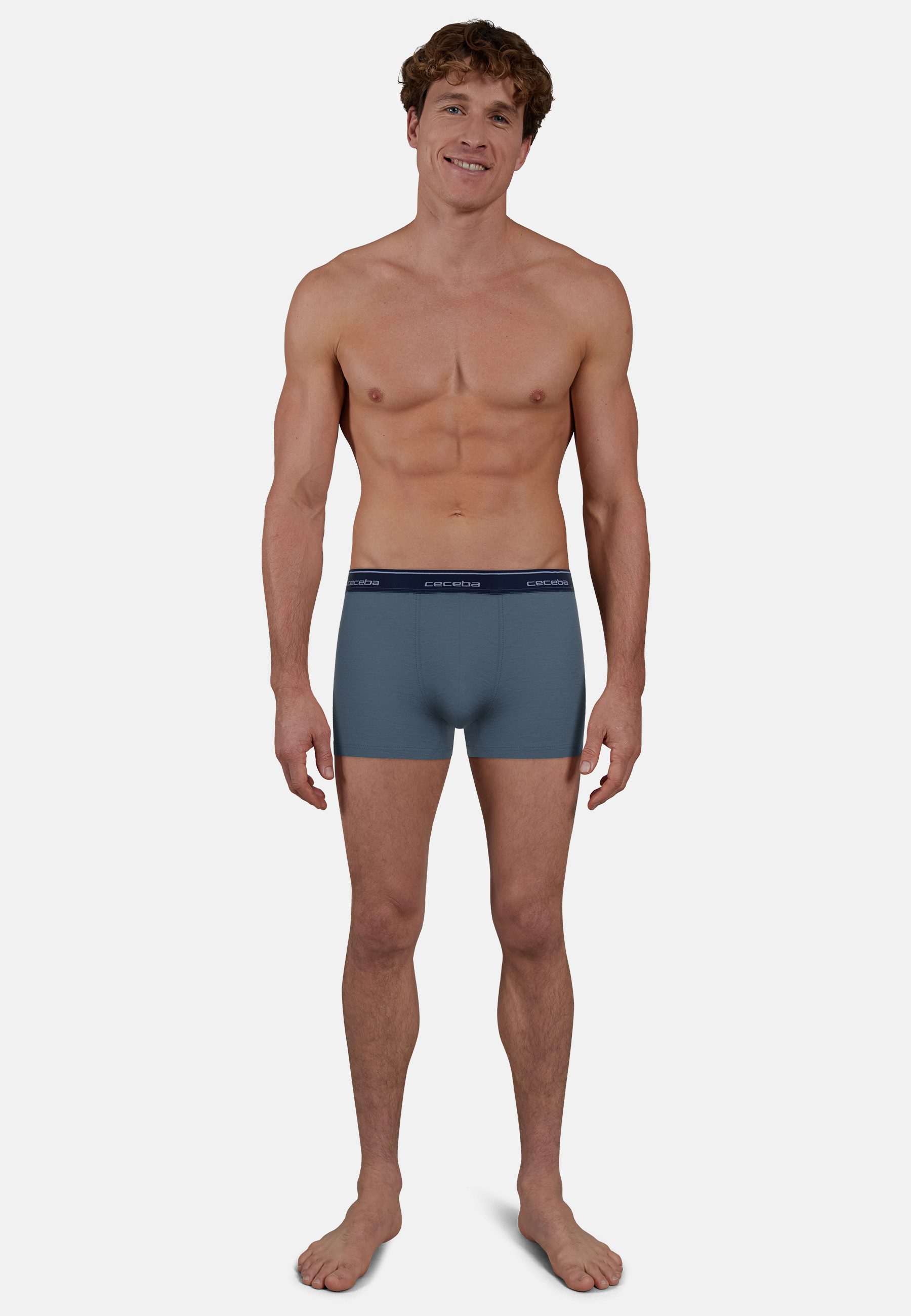 CECEBA Boxershorts CECEBA Herren Pants blau günstig online kaufen