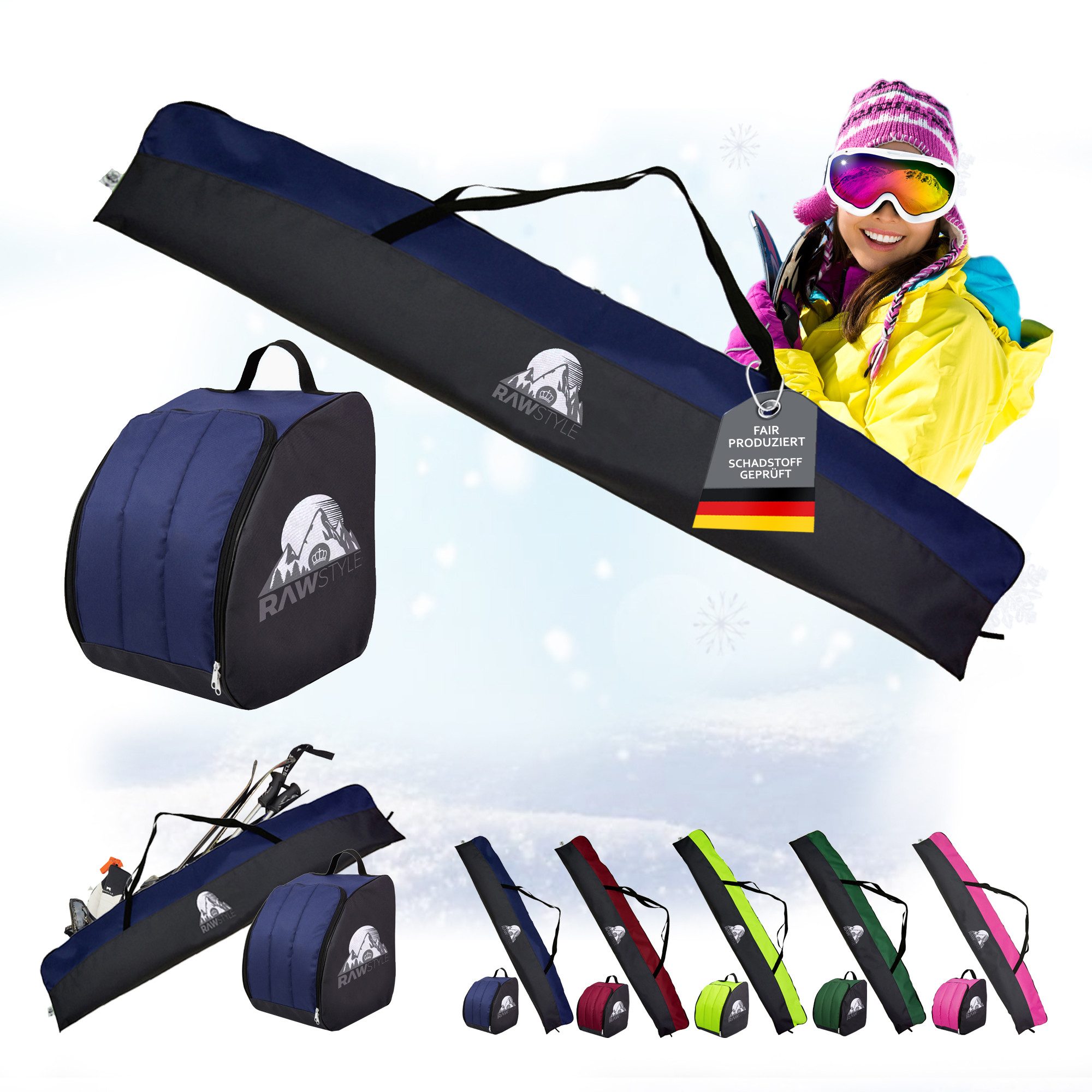 BambiniWelt by Rafael K. Skitasche Skitasche Ski-Schuh-Tasche KOMBI SET 160 günstig online kaufen