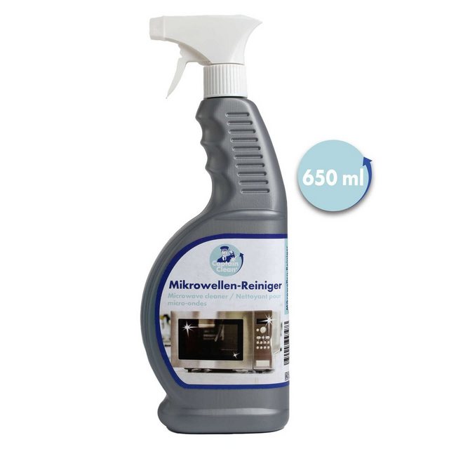 Captain Clean Captain Clean Mikrowellenreiniger Spray 650 ml Reinigungstücher