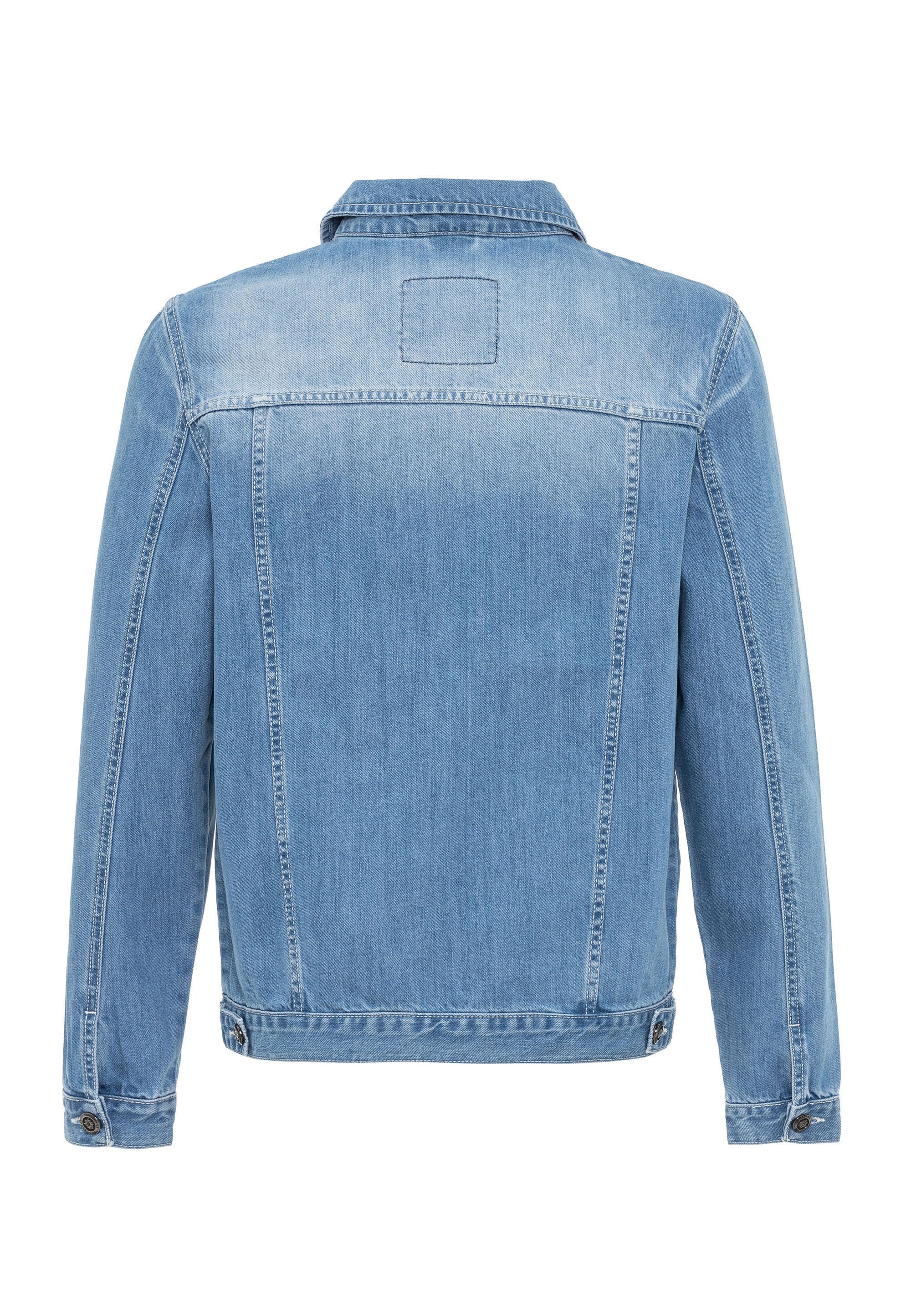 Cipo & Baxx Jeansjacke CJ289 mit Knopfleiste – Bild 4 von 5