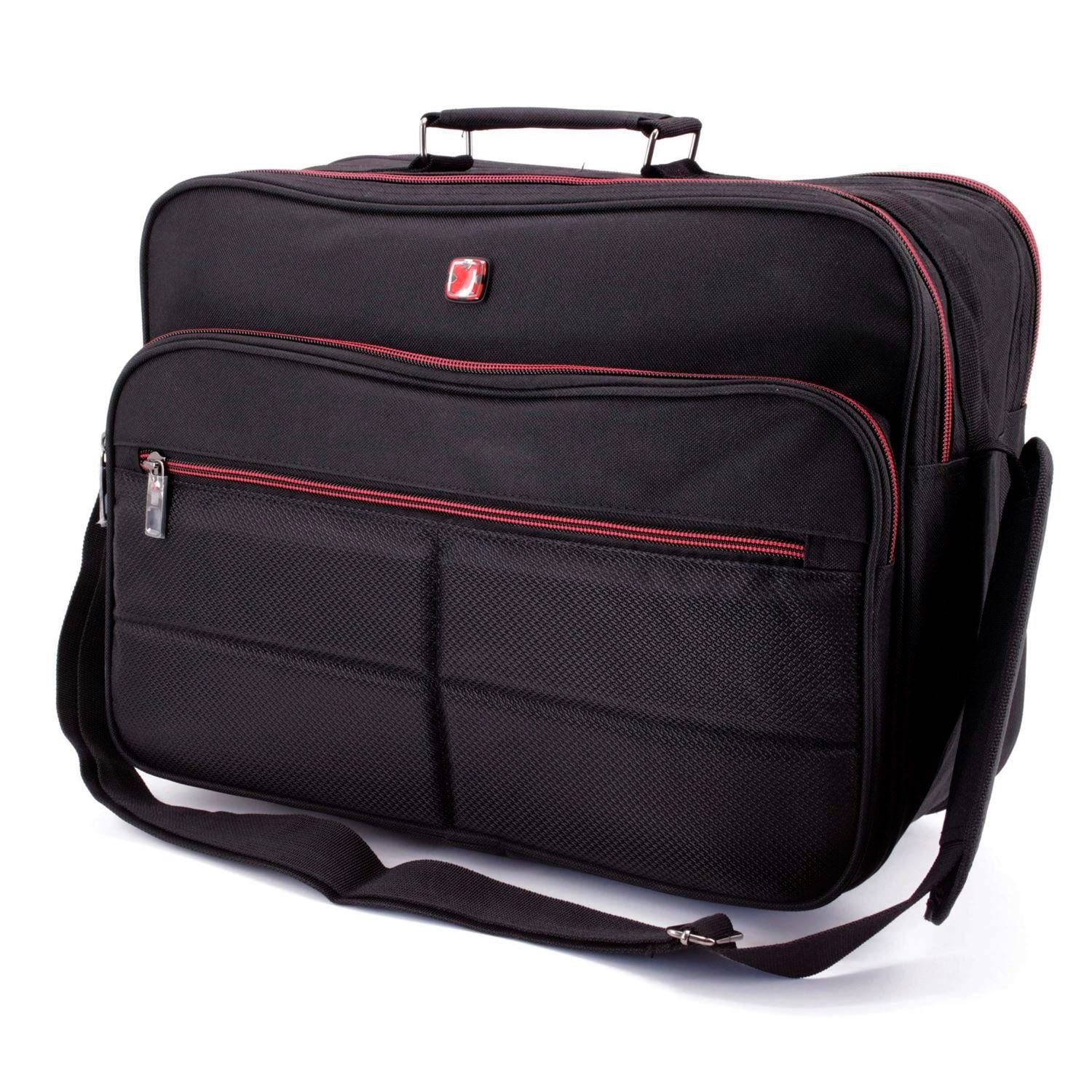 SHG Messenger Bag ◊ Messenger Bag Umhängetasche Schultertasche, Flugbegleiter Arbeitstasche Freizeittasche