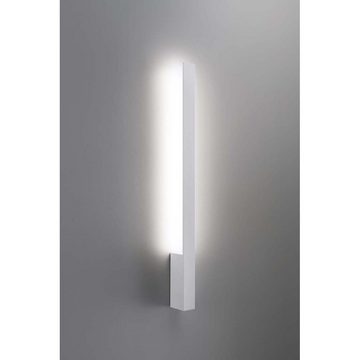 etc-shop LED Wandleuchte, Wandleuchte Wohnzimmerlampe Wandlampe LED Flurleuchte Alu Weiss H