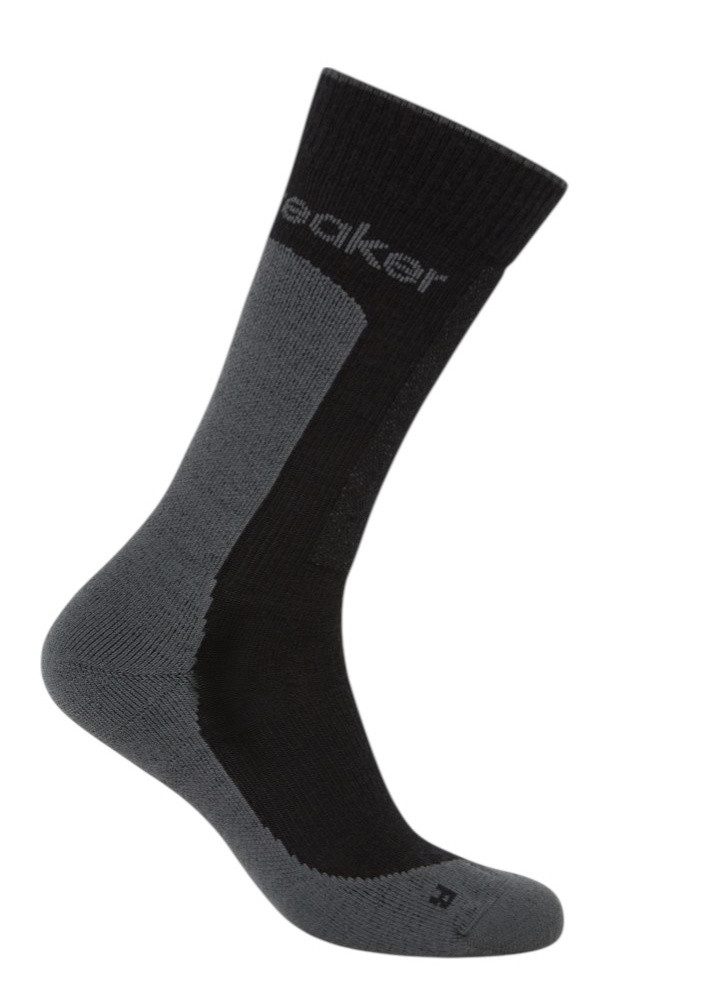 Icebreaker Wandersocken Crew Hike+ Medium (Merinowolle, strapazierfähig, leicht)