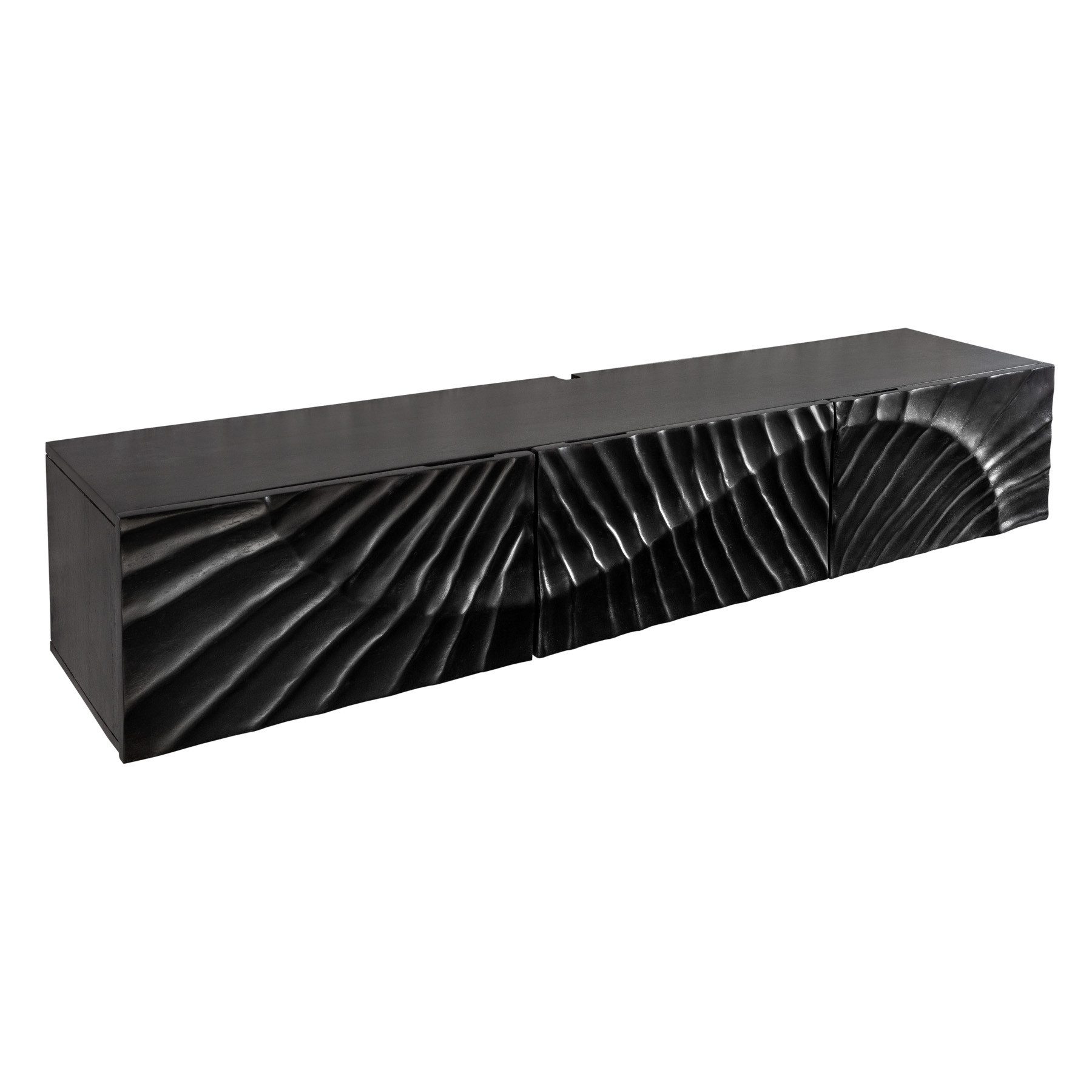 riess-ambiente Lowboard SCORPION 160cm schwarz (Einzelartikel, günstig online kaufen