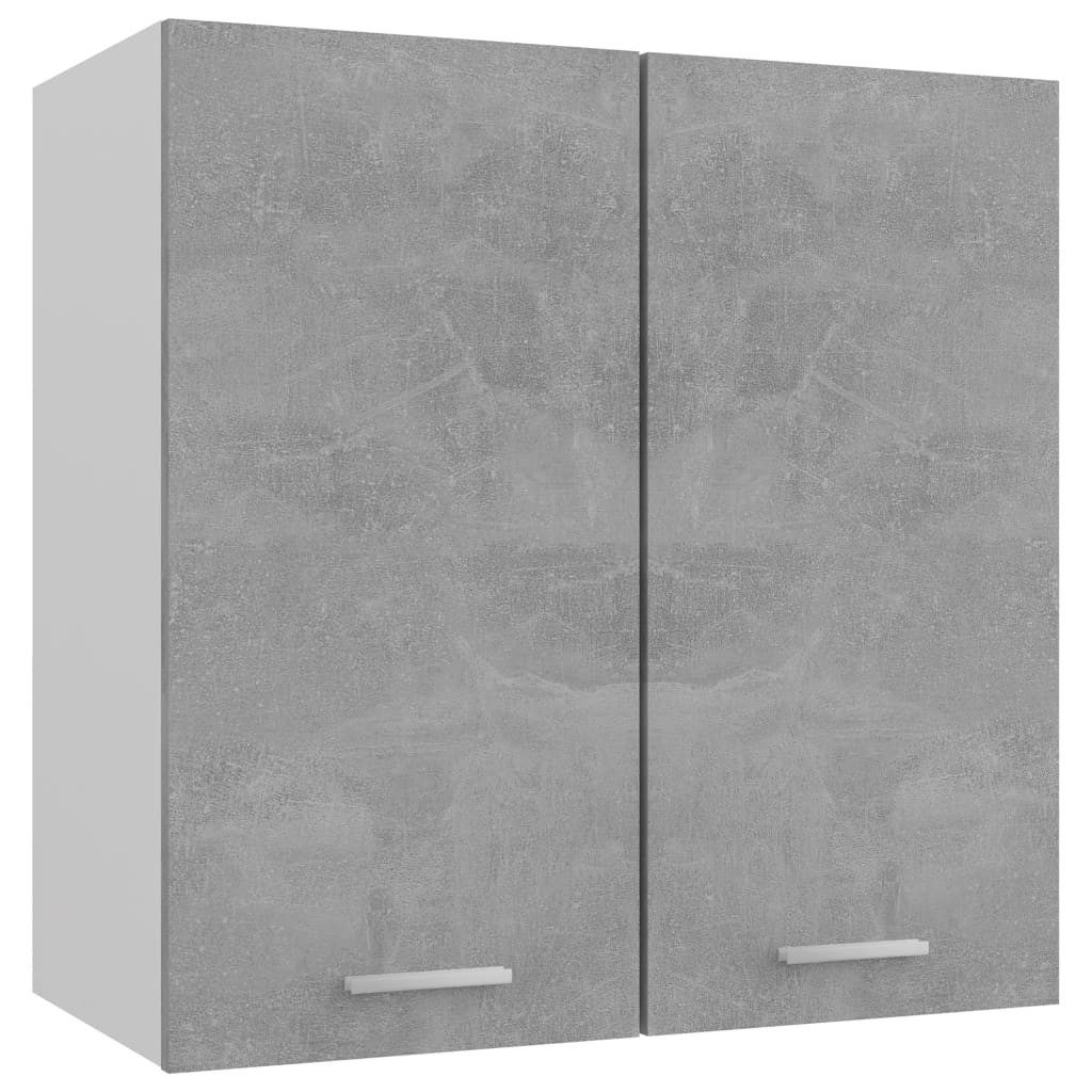 DOTMALL Hängeschrank Hängeschrank Betongrau 60x31x60 cm günstig online kaufen