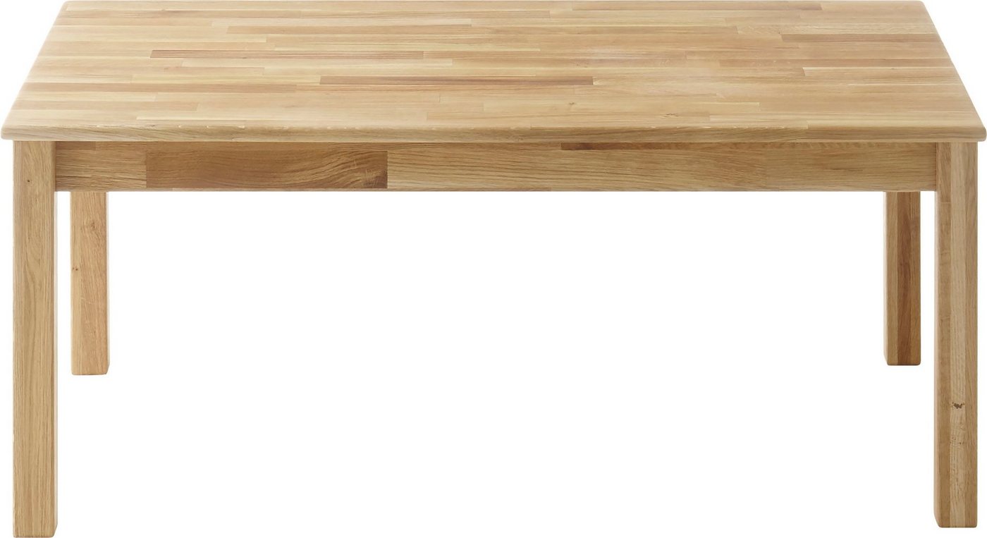 MCA furniture Couchtisch »Alfons«, Wohnzimmertisch Massivholz geölt, keilverzinkt belastbar bis 20 kg-kaufen