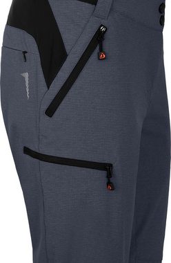 Bergson Fahrradhose VINA Damen Radhose (mit gepolsterter Innenhose), robust, elastisch, Langgr