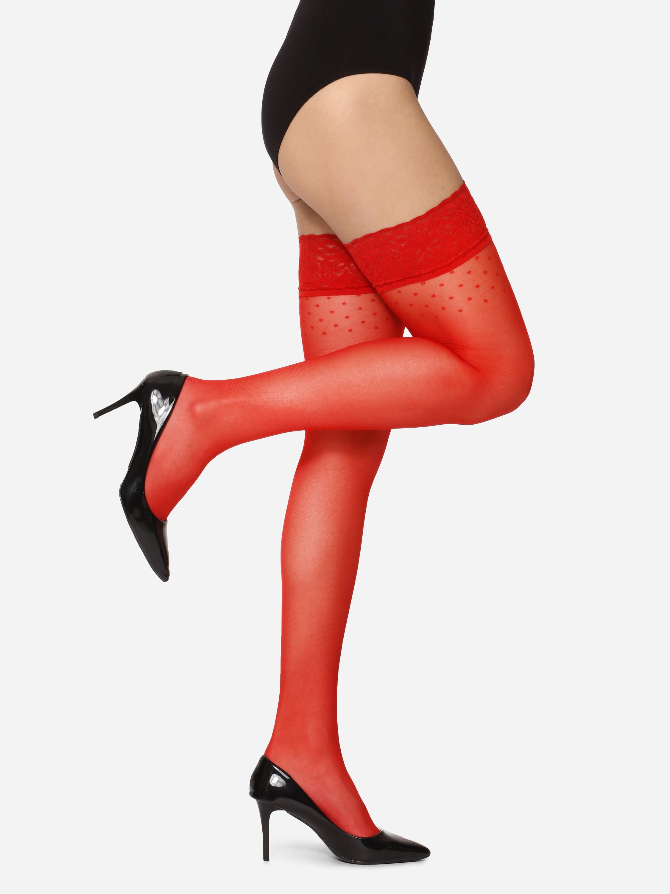 Merry Style Halterlose Strümpfe Damen Halterlose Strümpfe 20 DEN GI1108