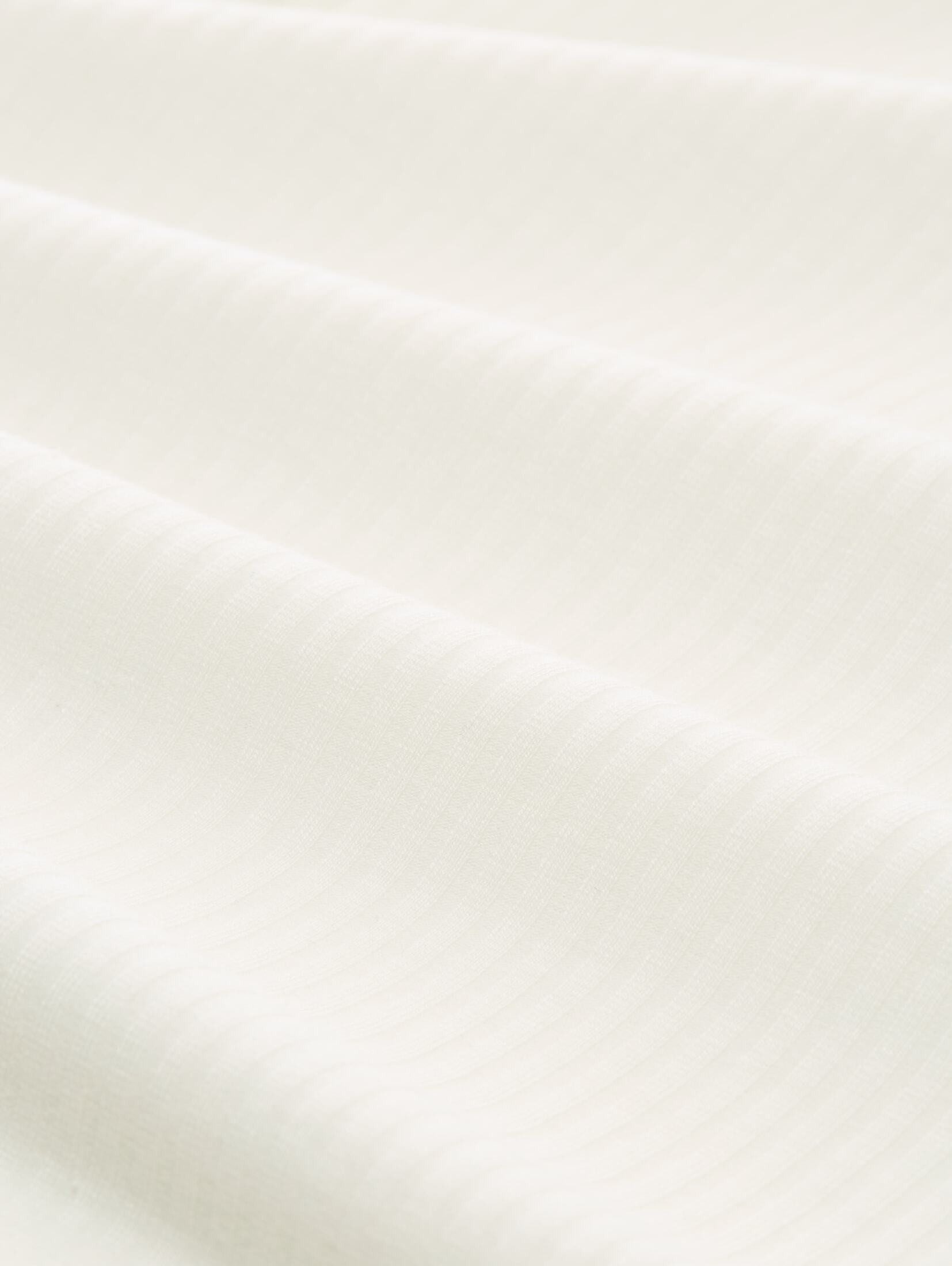 TOM TAILOR Denim Trägertop T-Shirt Ripp Top mit Stehkragen