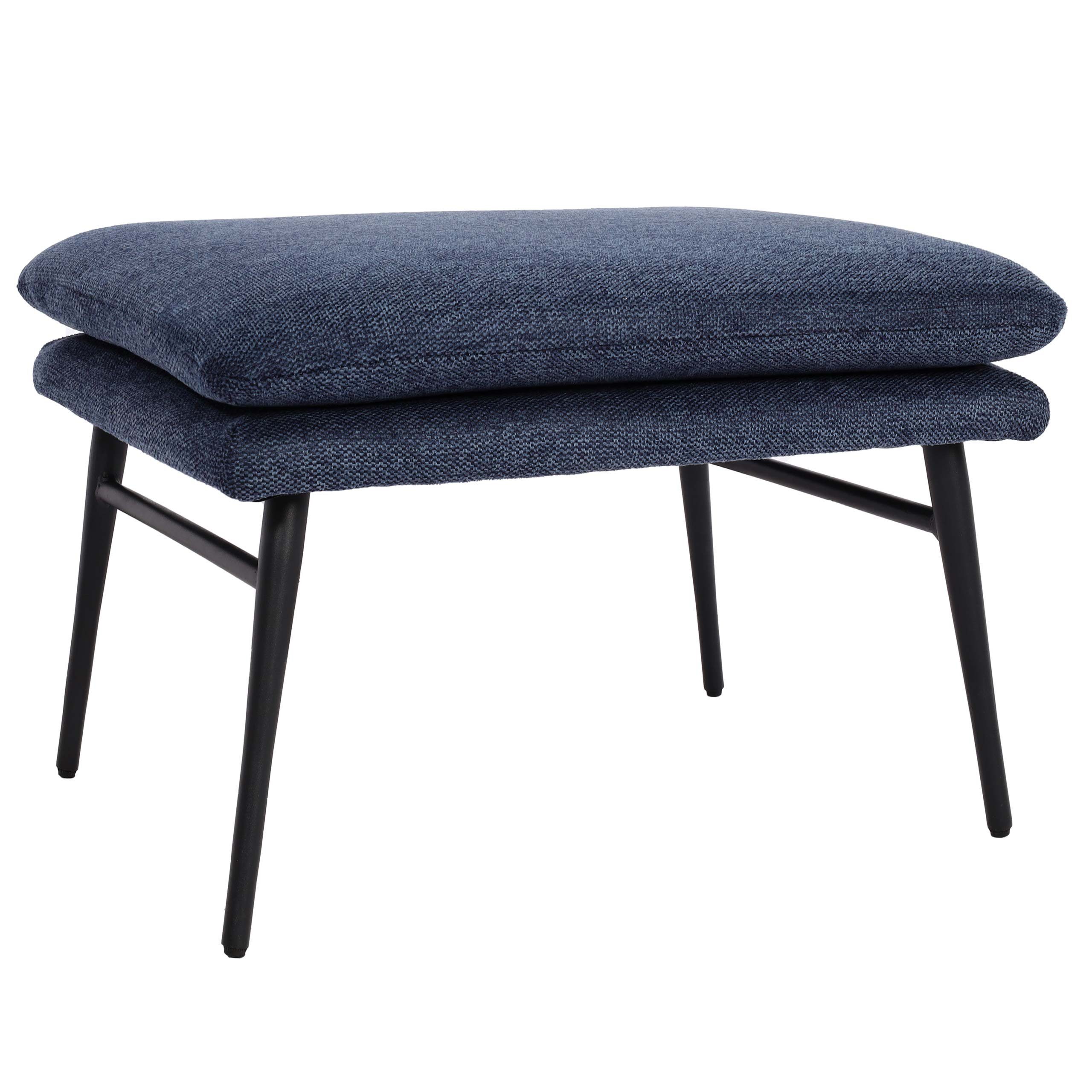 MCW Sitzhocker MCW-L62-H, Polsterdicke von 10 cm, Inklusive höhenverstellbare Fußbodenschoner
