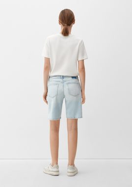 s.Oliver Shorts Jeans-Bermuda Karolin / Regular Fit / Mid Rise / Straight Leg Waschung