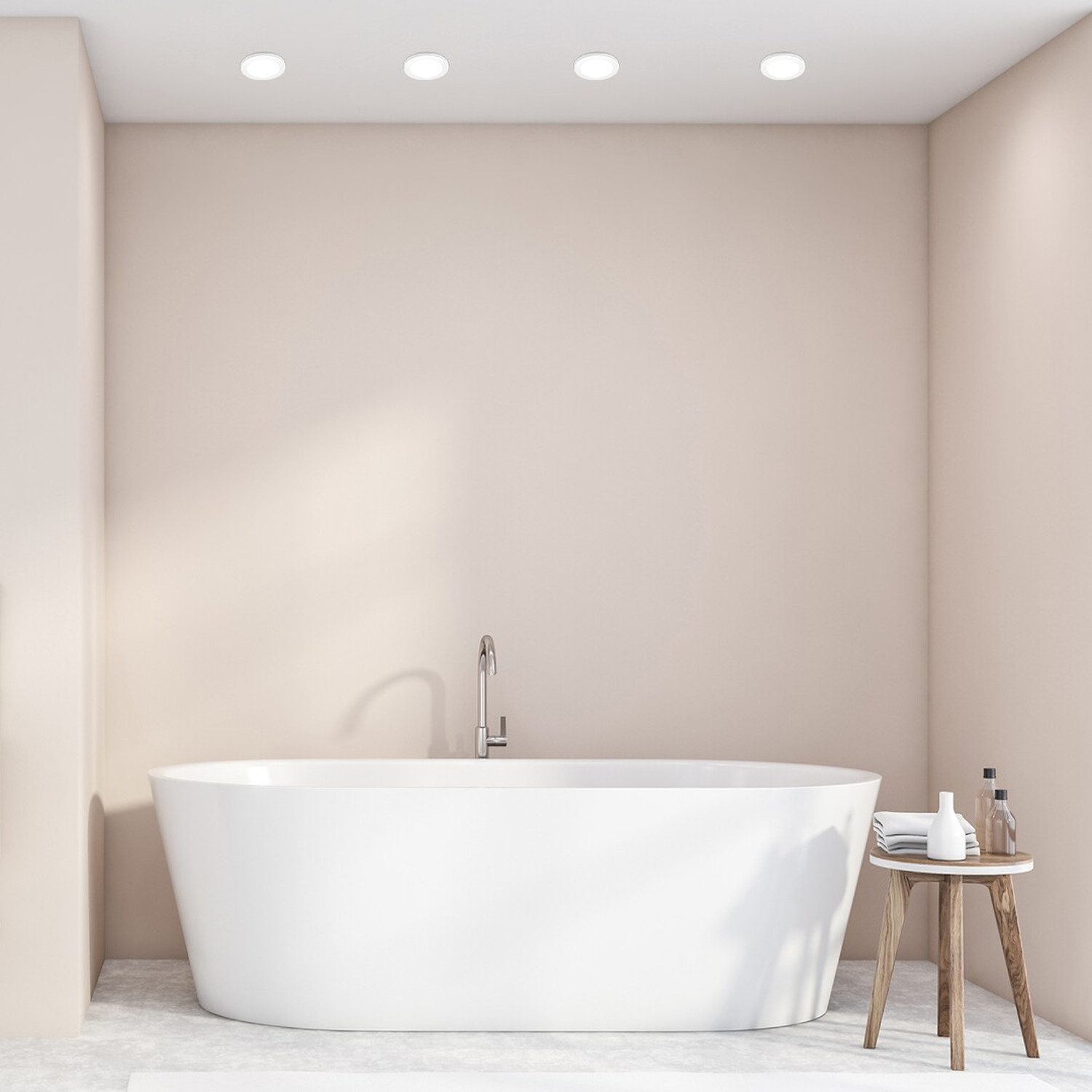 Rabalux LED Deckenleuchte Coco, natürliches Weiß, Anbauleuchte LED-Deckenanbauleuchte