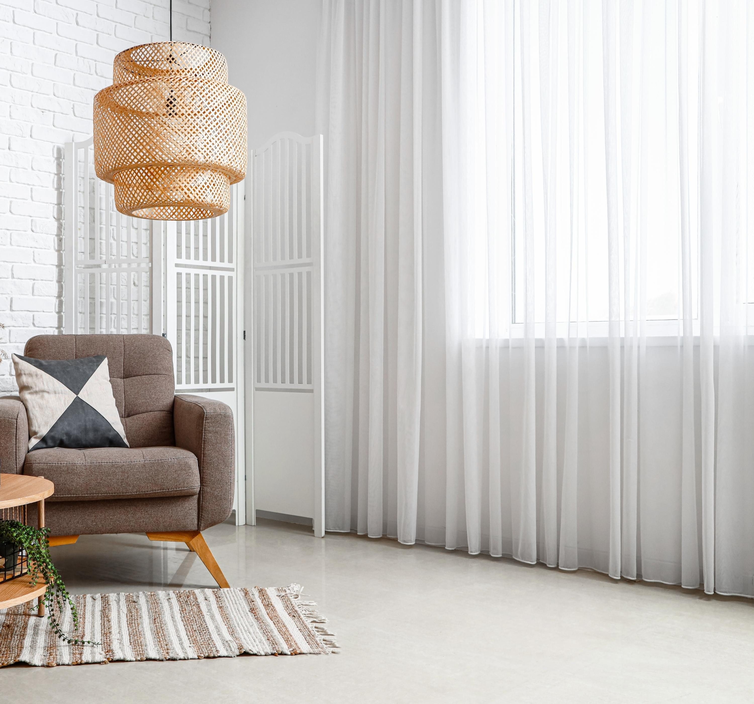 GARDINESTAN JUNG CFO GmbH Gardine Gardinen Weiß Leinenoptik Halbtransparent günstig online kaufen