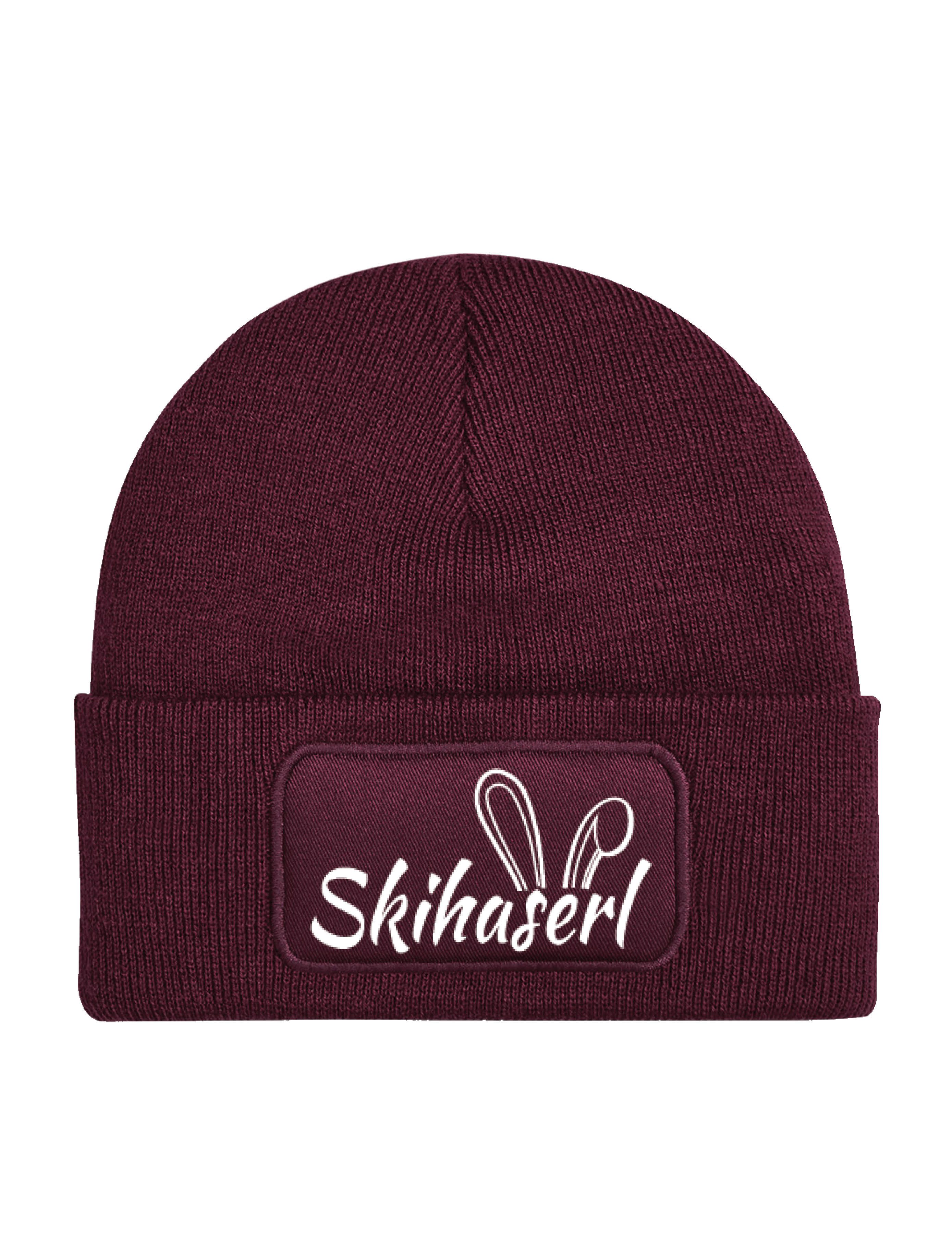 Beanie Unisex ⁠Skihaserl Beanie Mütze für Damen und Herren Geschenk Statement
