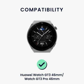 kwmobile Uhrenarmband Armband für Huawei Watch GT3 46mm / Watch GT3 Pro 46mm, Nylon Fitnesstracker Sportarmband Band - Innenmaße von 14 - 22 cm