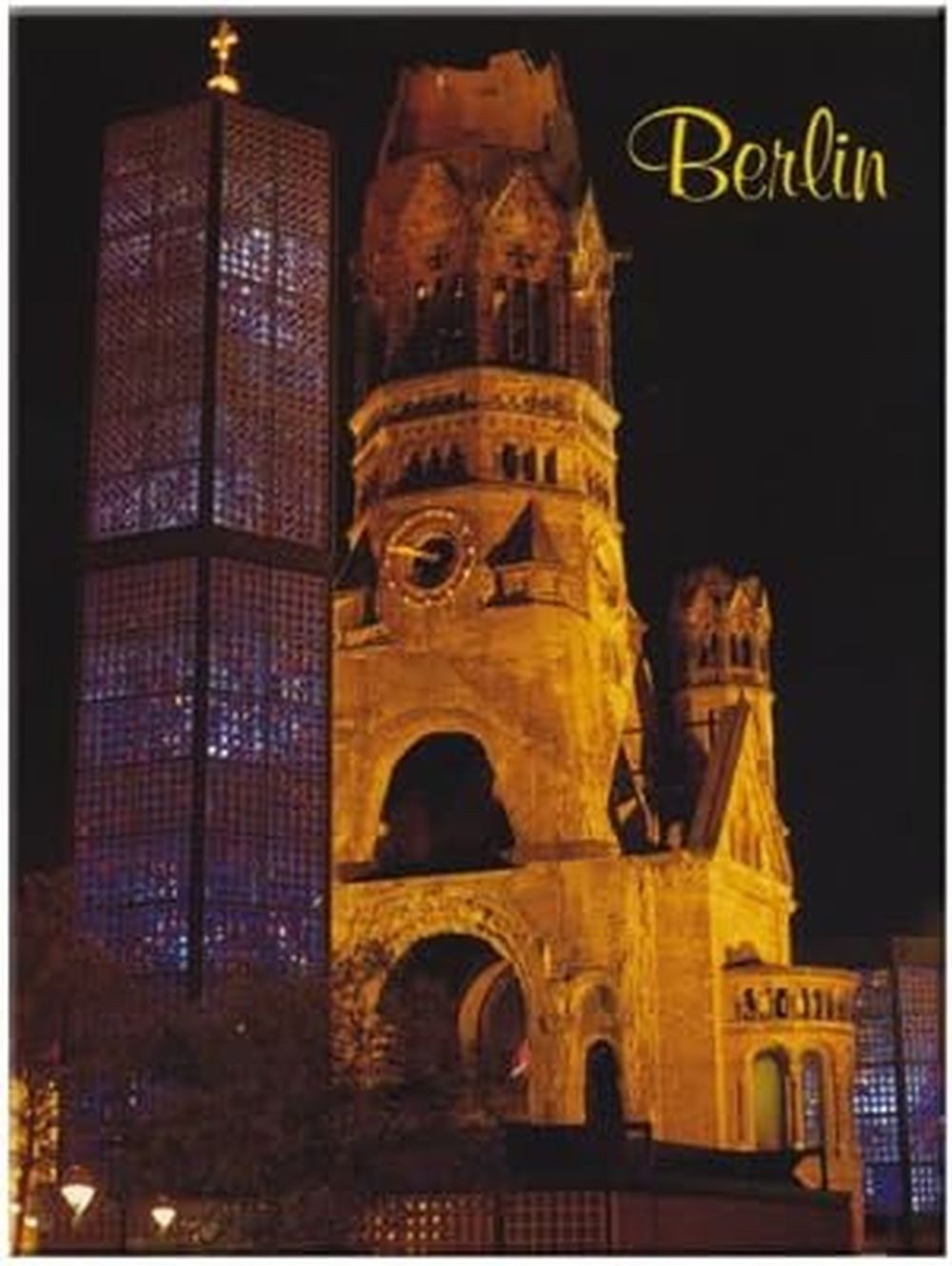 Nostalgic-Art Magnet Magnet 6 x 8 cm - Berlin - Nacht