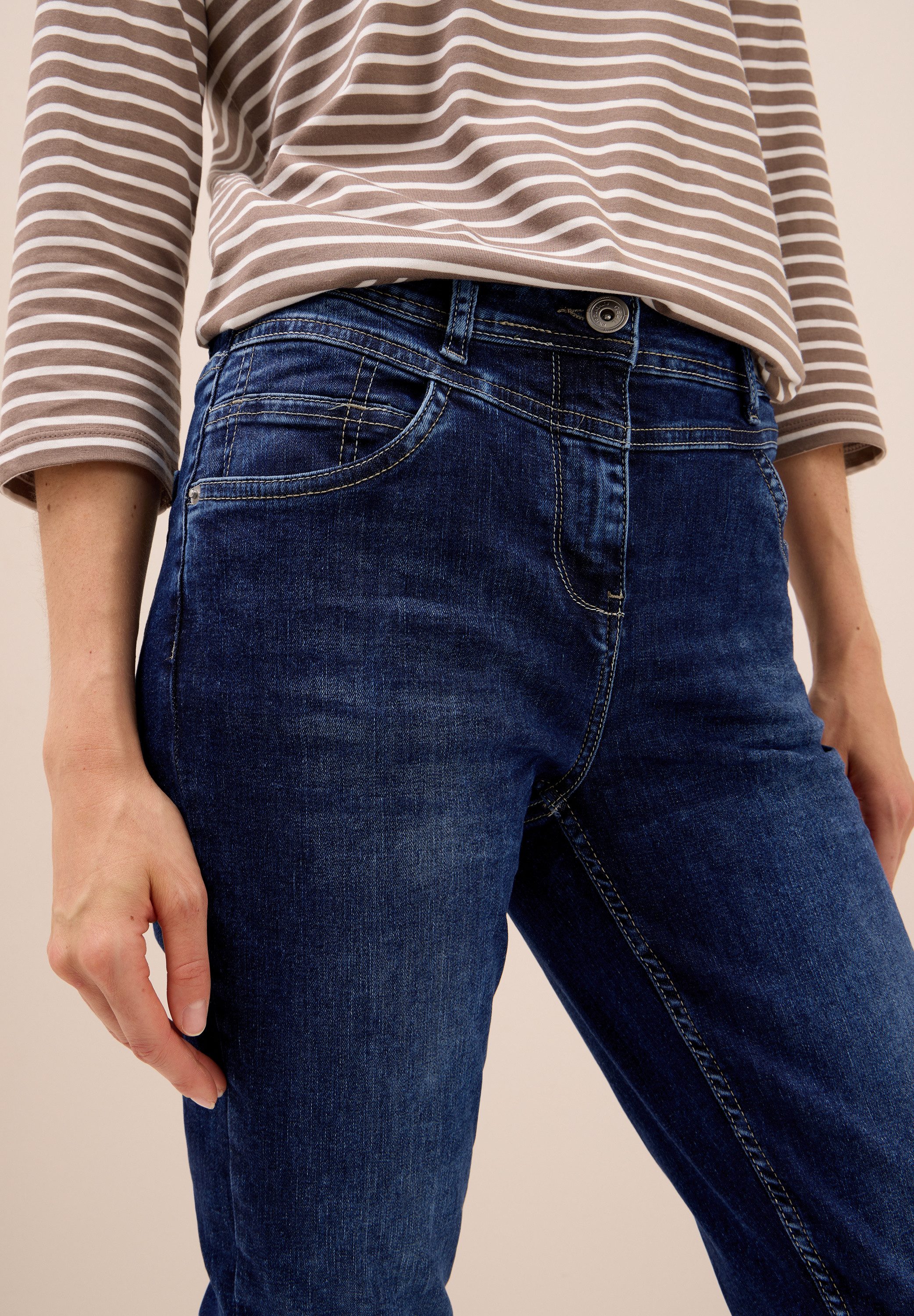 CECIL Slim-fit-Jeans Style Toronto im Five-Pocket Style