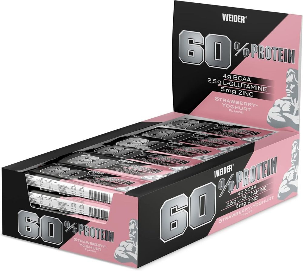 WEIDER Weider 60% Protein Bar-24x45g Riegel Riegel