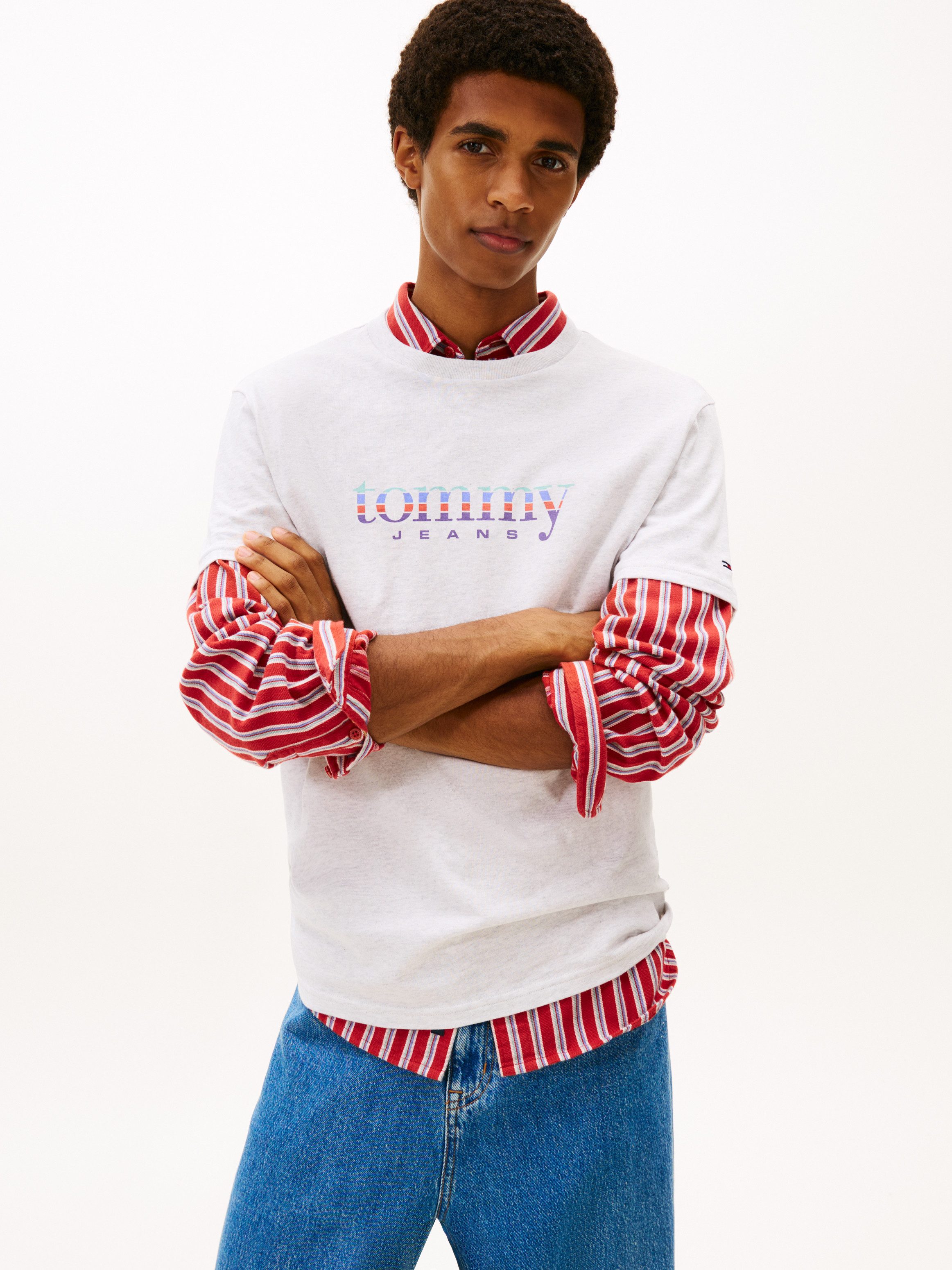 Tommy Jeans T-Shirt TJM SLIM ENTRY DNA