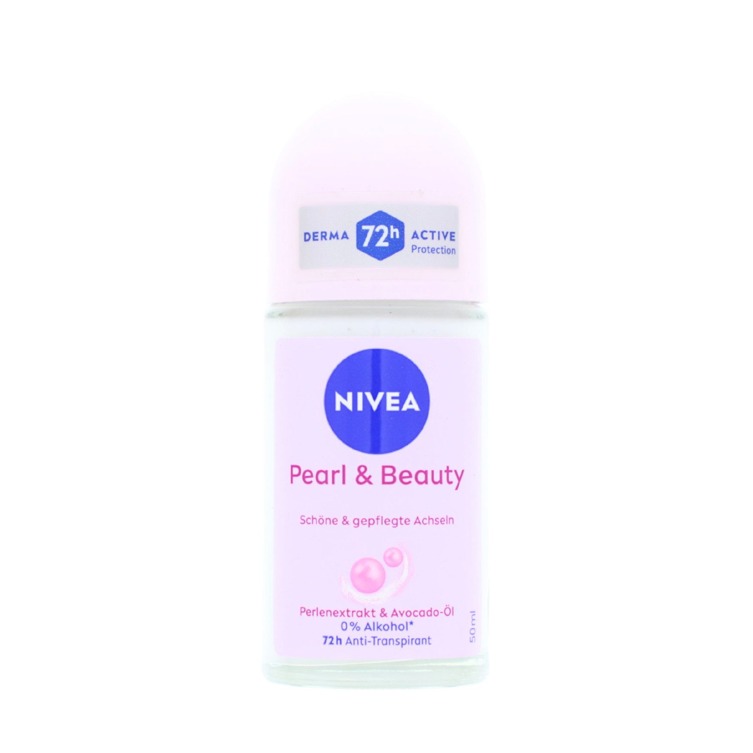 Nivea Deo-Roller 3 x NIVEA Pearl & Beauty Deo Roll On Antitranspirant je 50 ml Blumig