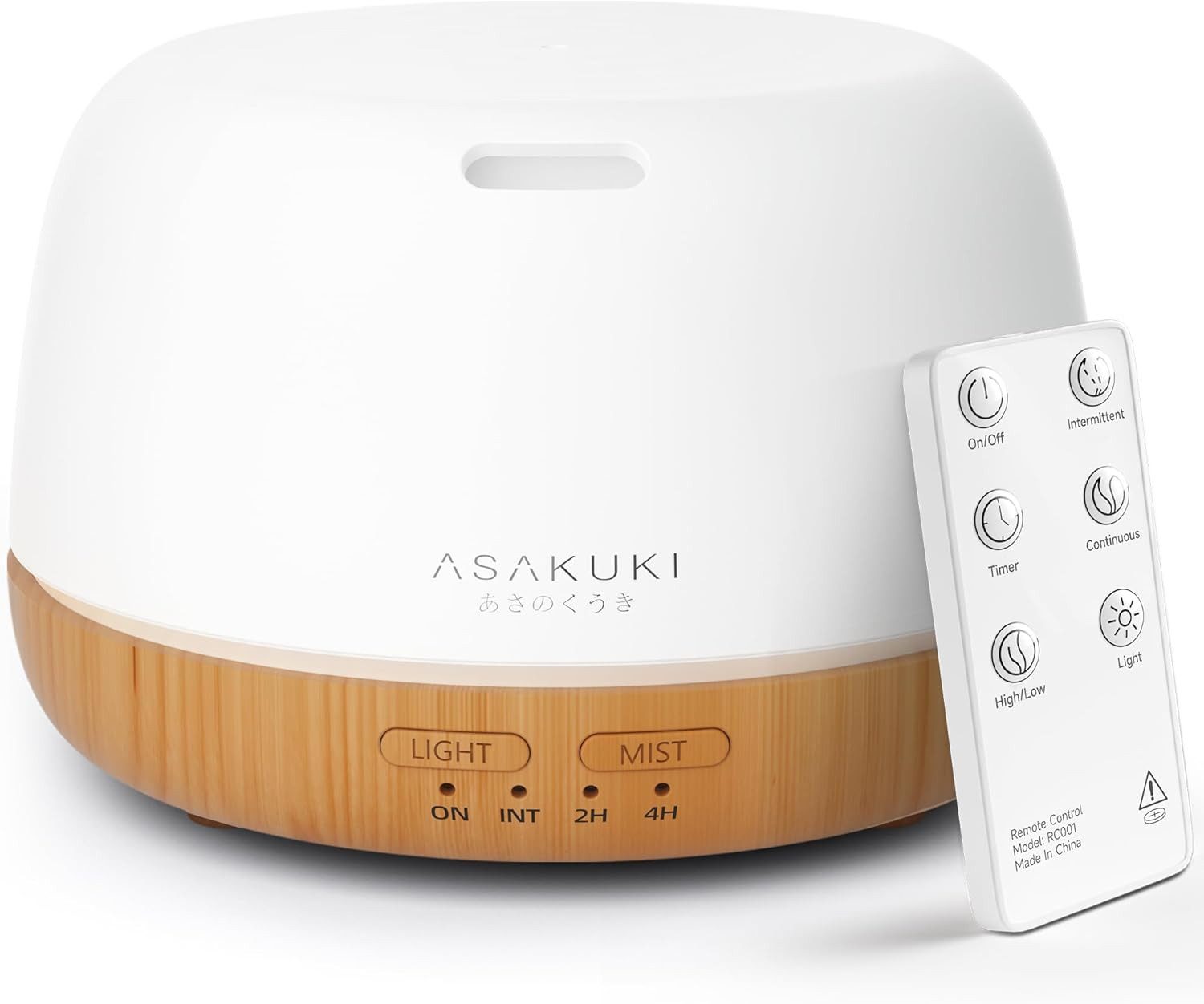 Asakuki Diffuser Mini Rock AD002, 0,3 l Wassertank