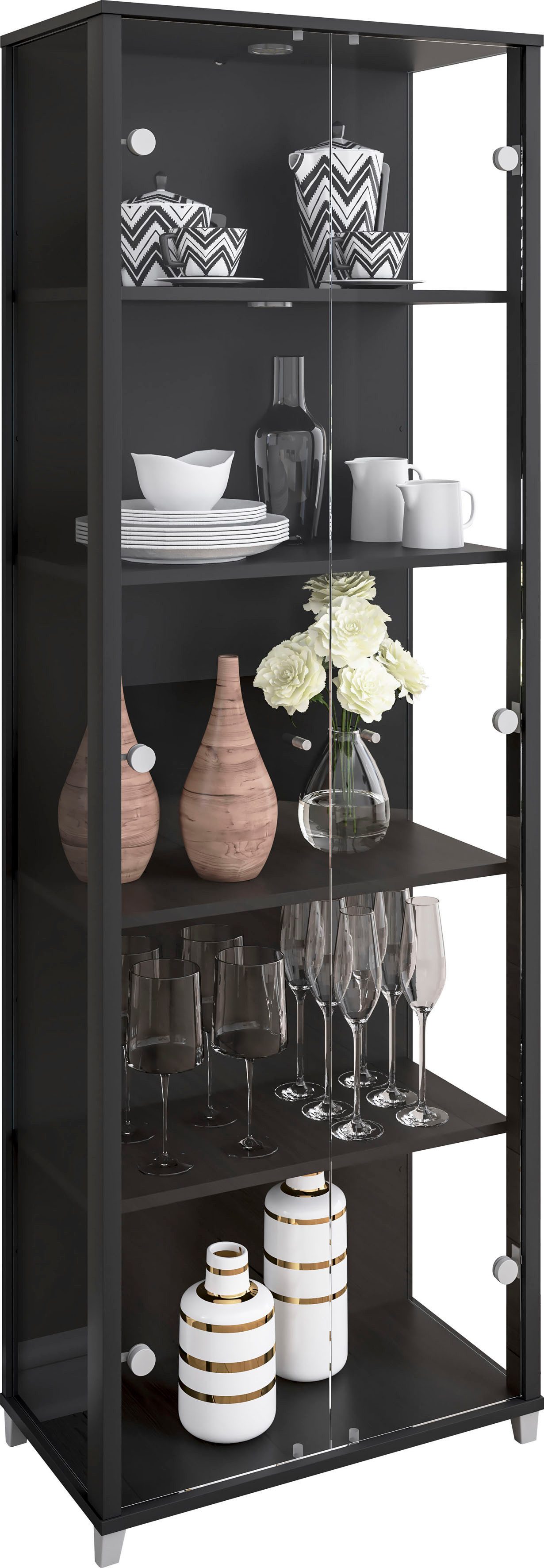 fif möbel Vitrine OPTIMA Standvitrine, Vitrinenschrank, günstig online kaufen