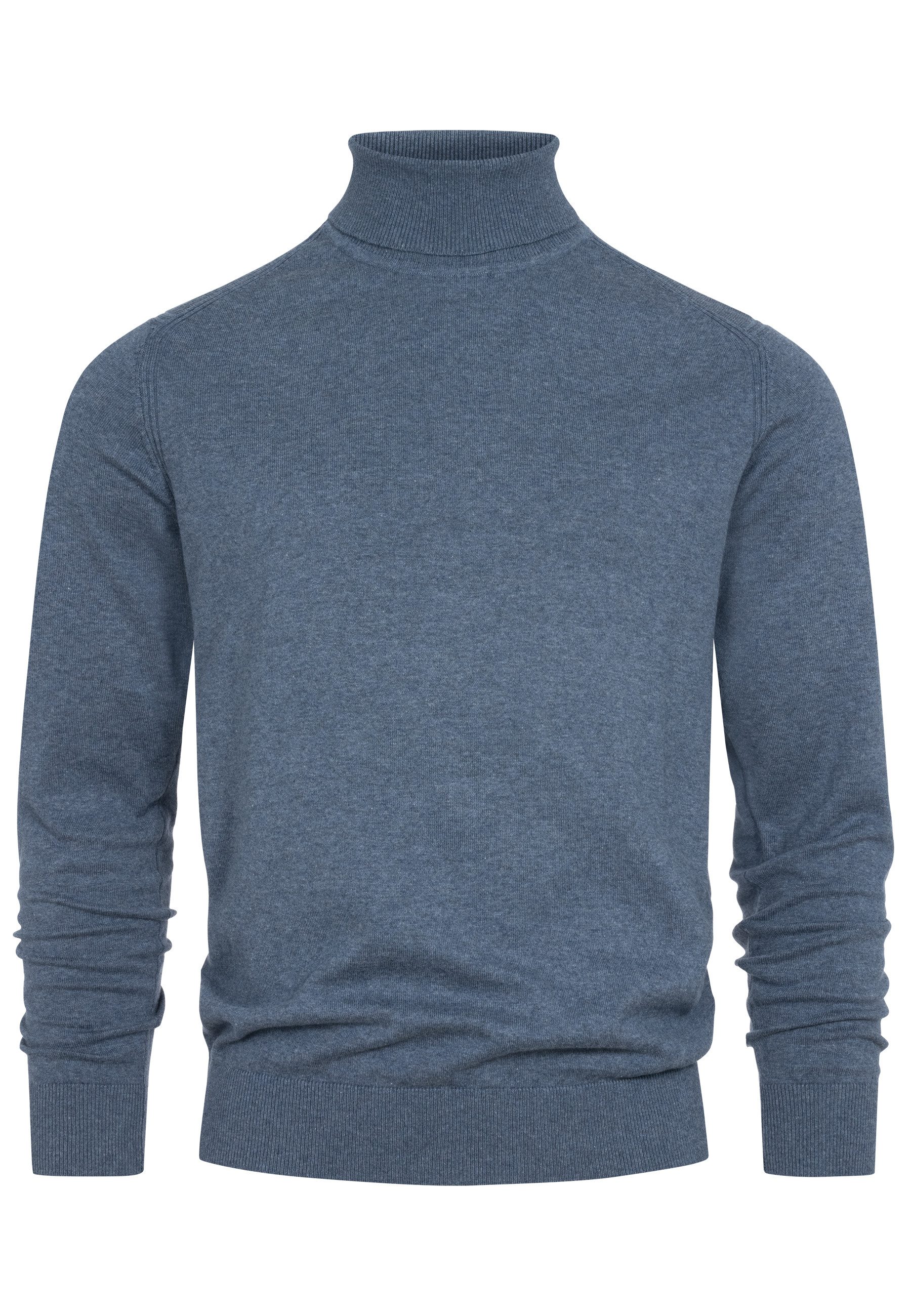 Indicode Rollkragenpullover Herren Eldo Strickpullover Herrenpullover günstig online kaufen
