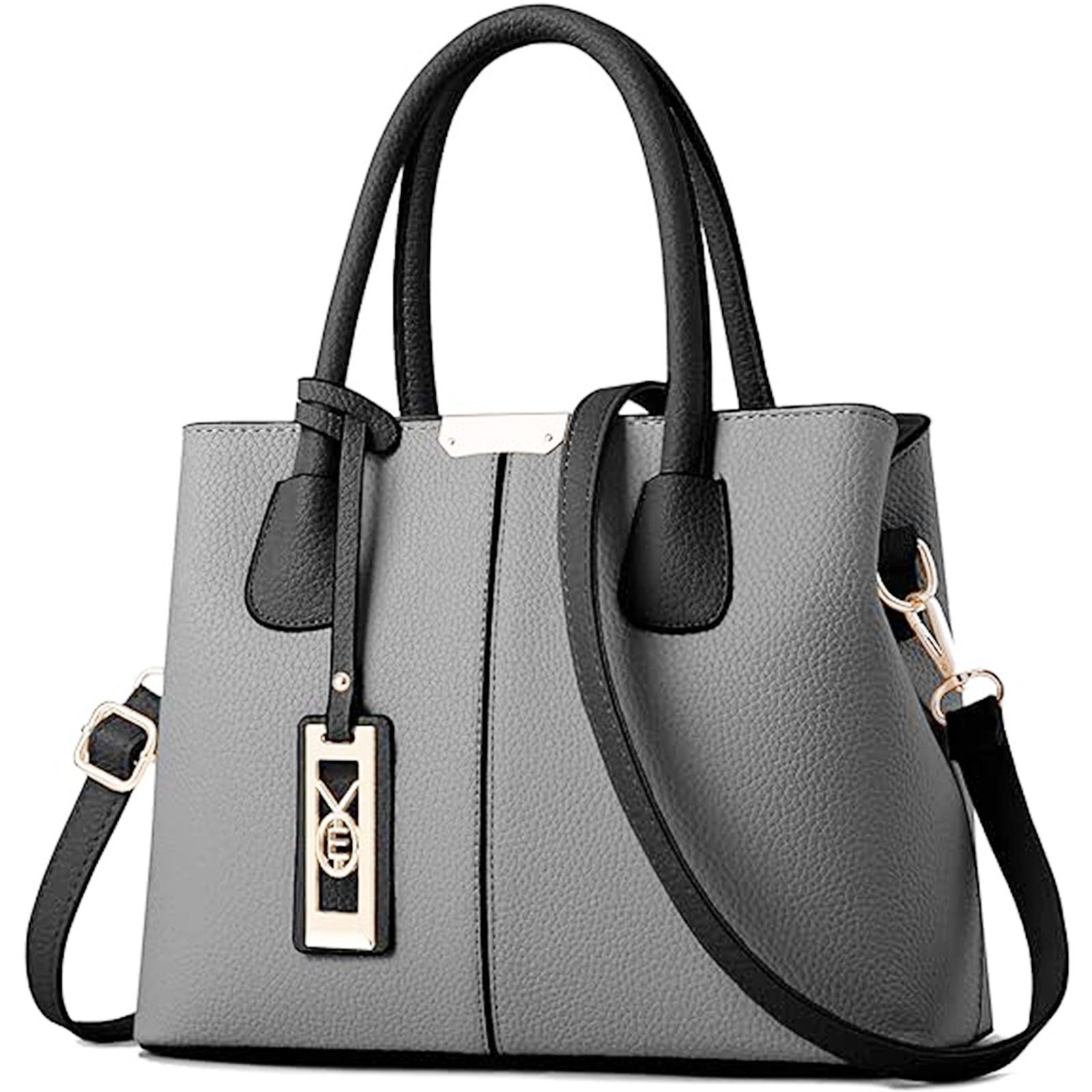 REDOM Henkeltasche Umhängetasche Handtasche Tragetasche Aktentasche Tasche Damen Frauen (Schultertasche Arbeitstasche Messenger-Tasche Top Griff Schultergurt, Freizeittasche, Unitasche, Bürotasche, Kunstleder, 31x23x13 cm), für Frau Frauen Jungen Freizeit Arbeit Business Schule Büro Reisen usw