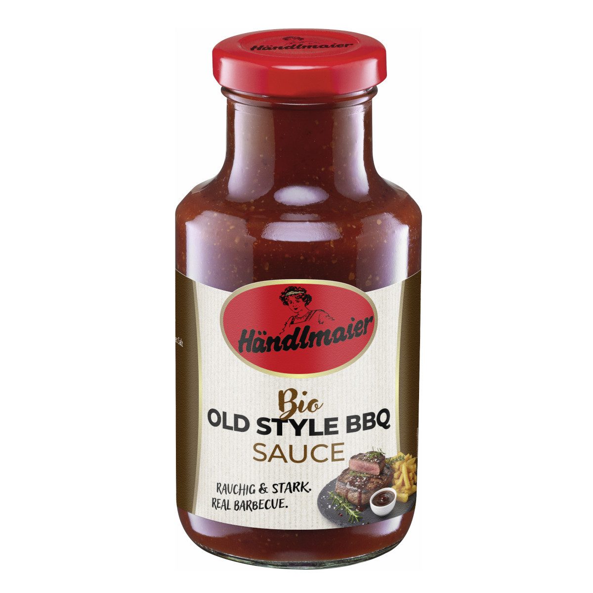 Händlmaier Saucen, Händlmaier Bio Old Style BBQ Sauce rauchige Würze Packung 250ml
