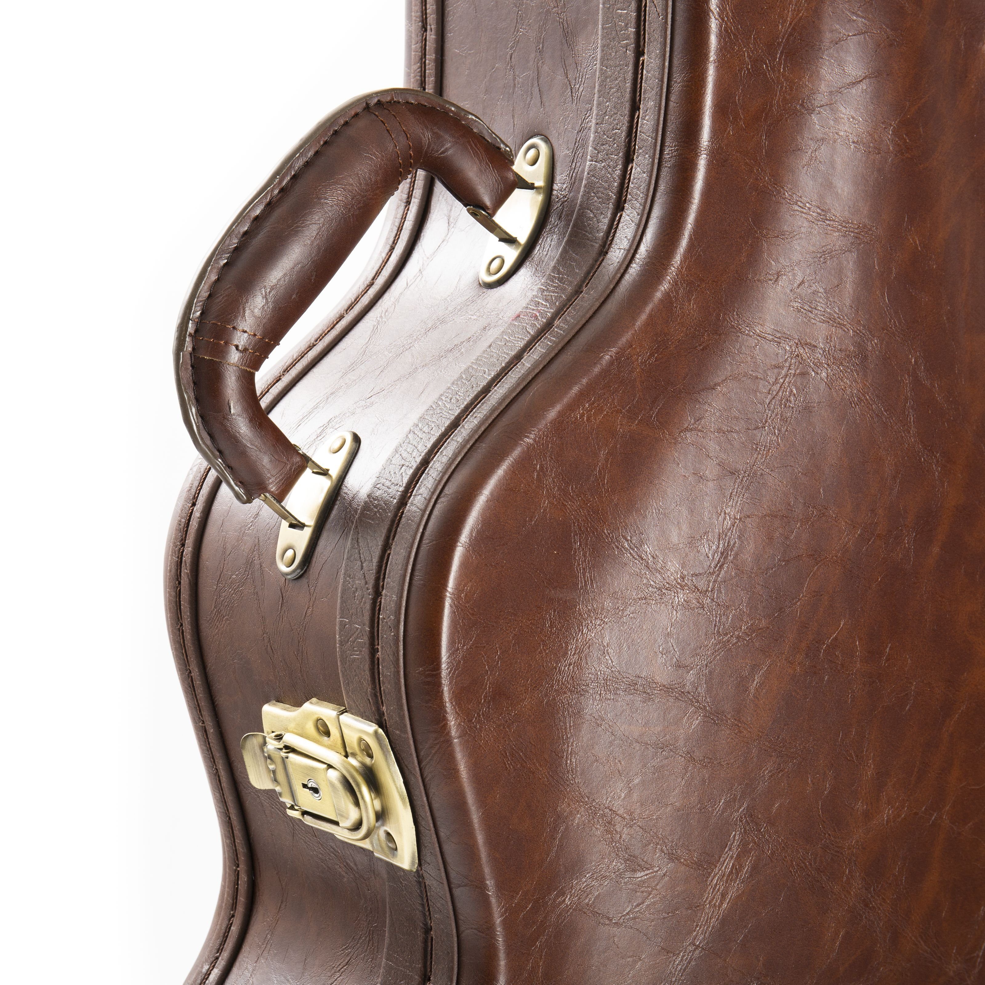FAME E-Gitarren-Koffer, Gitarrenkoffer, Archtop Gitarre, Jazz Gitarrenkoffer