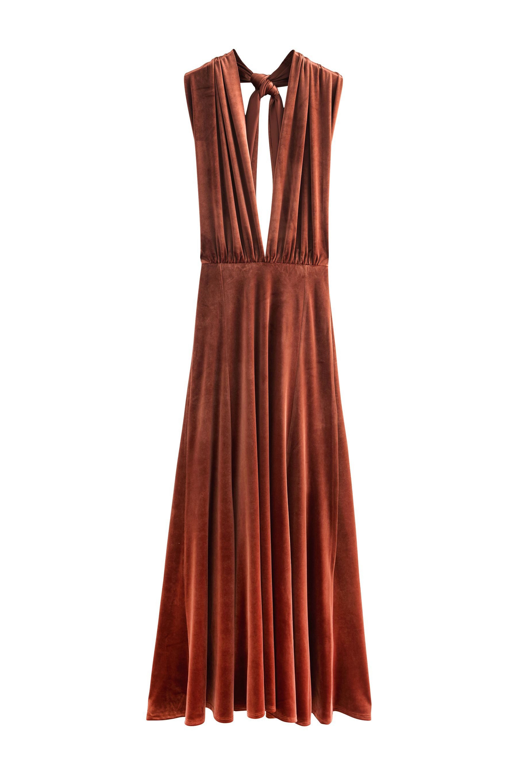 Next Samtkleid Multifunktionales Samt-Maxikleid, Brautjungfern (1-tlg)