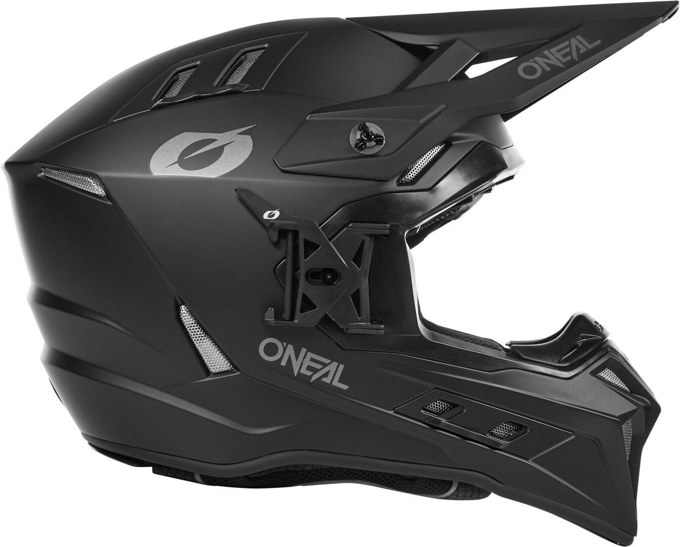 O’NEAL Motocrosshelm EX-SRS Solid Motocross Helm, Notfallsystem-Polsterung (EQRS)