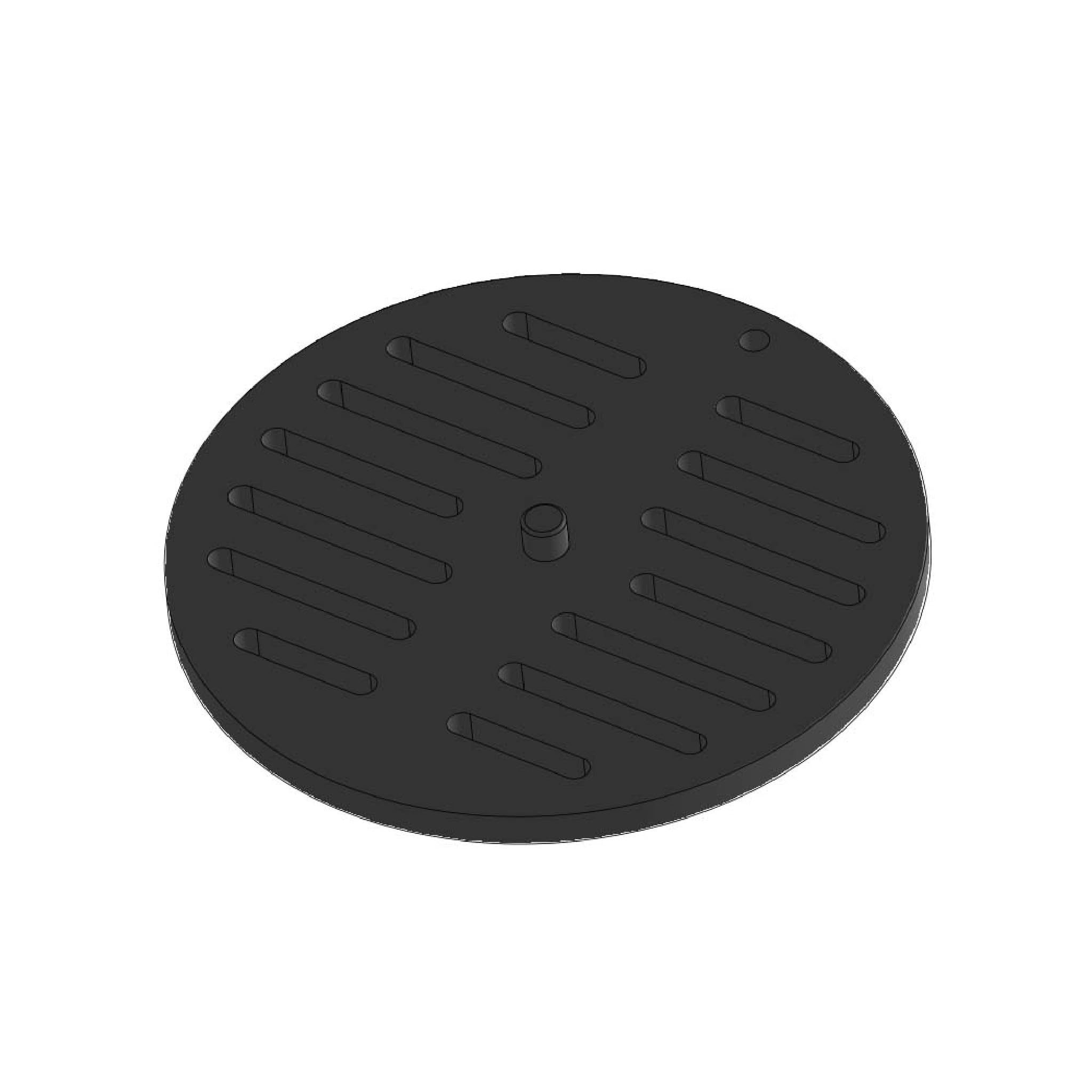 Feuerfest 123 GmbH Grillrost Kaminrost / Ascherost Ø 200x10mm passend für Olsberg Niborg**