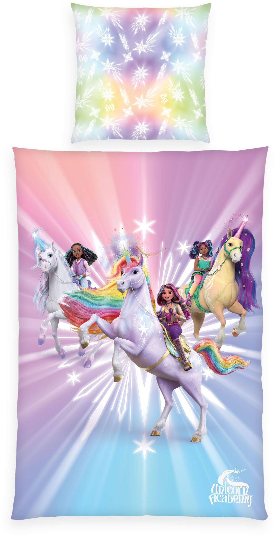 Unicorn Academy Bettwäsche Unicorn Academy, Renforcé, günstig online kaufen