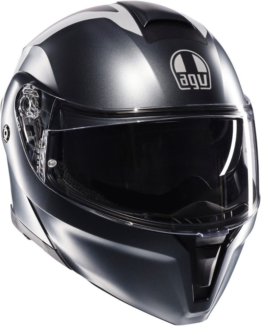 AGV Motorradhelm Streetmodular Resia Klapphelm, Integriertes Sonnenvisier